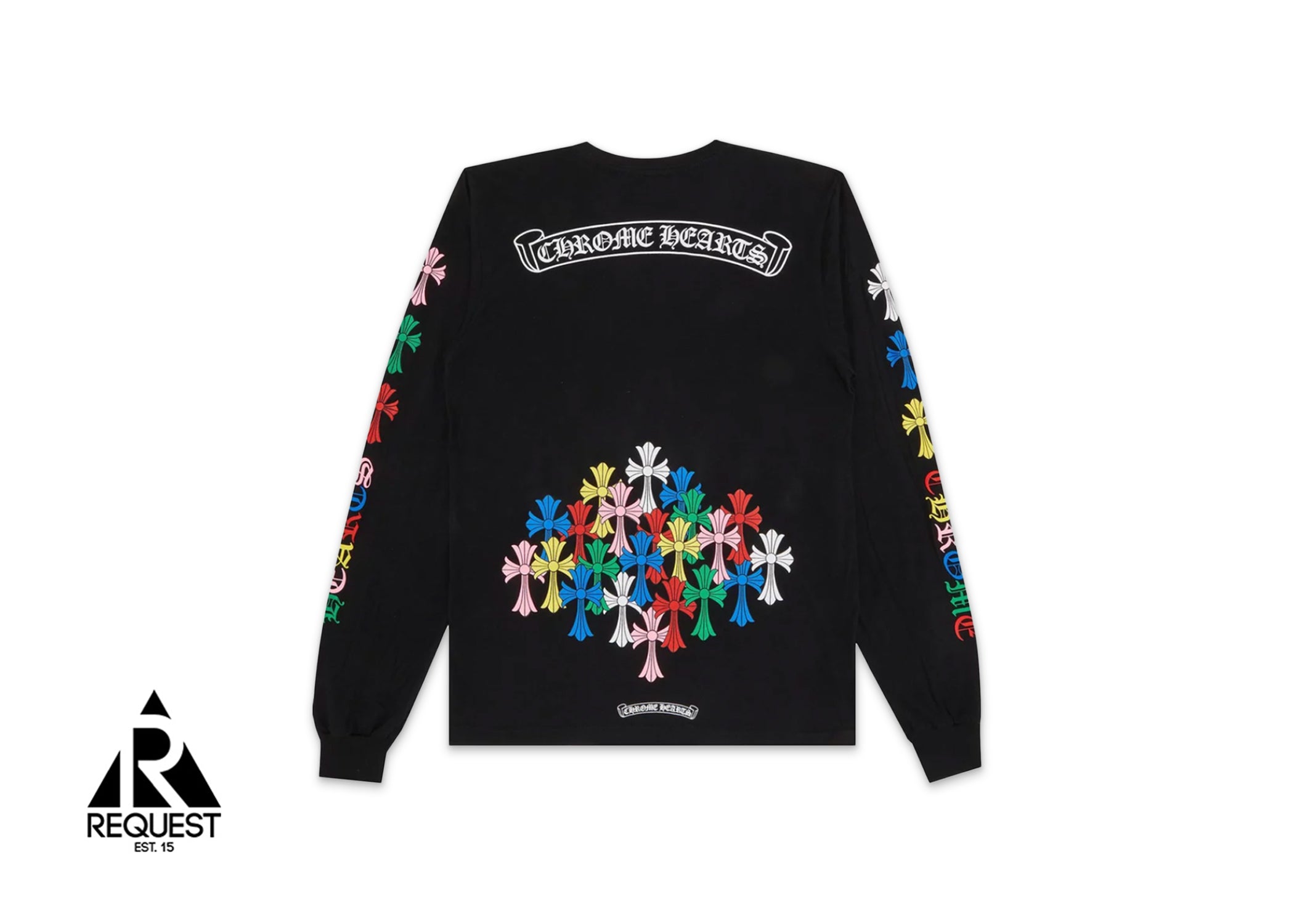 Chrome Hearts Multi Color Cemetery L/S Tee "Black"