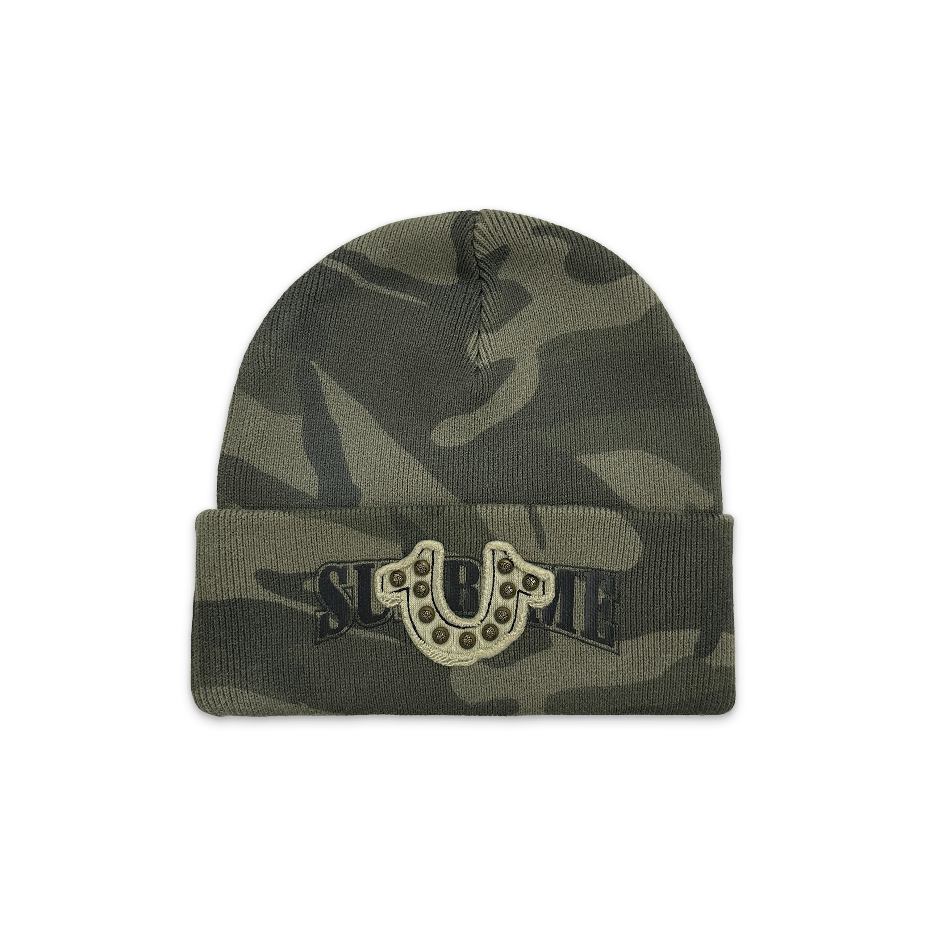 True Religion Beanie FW25 "Olive Camo"