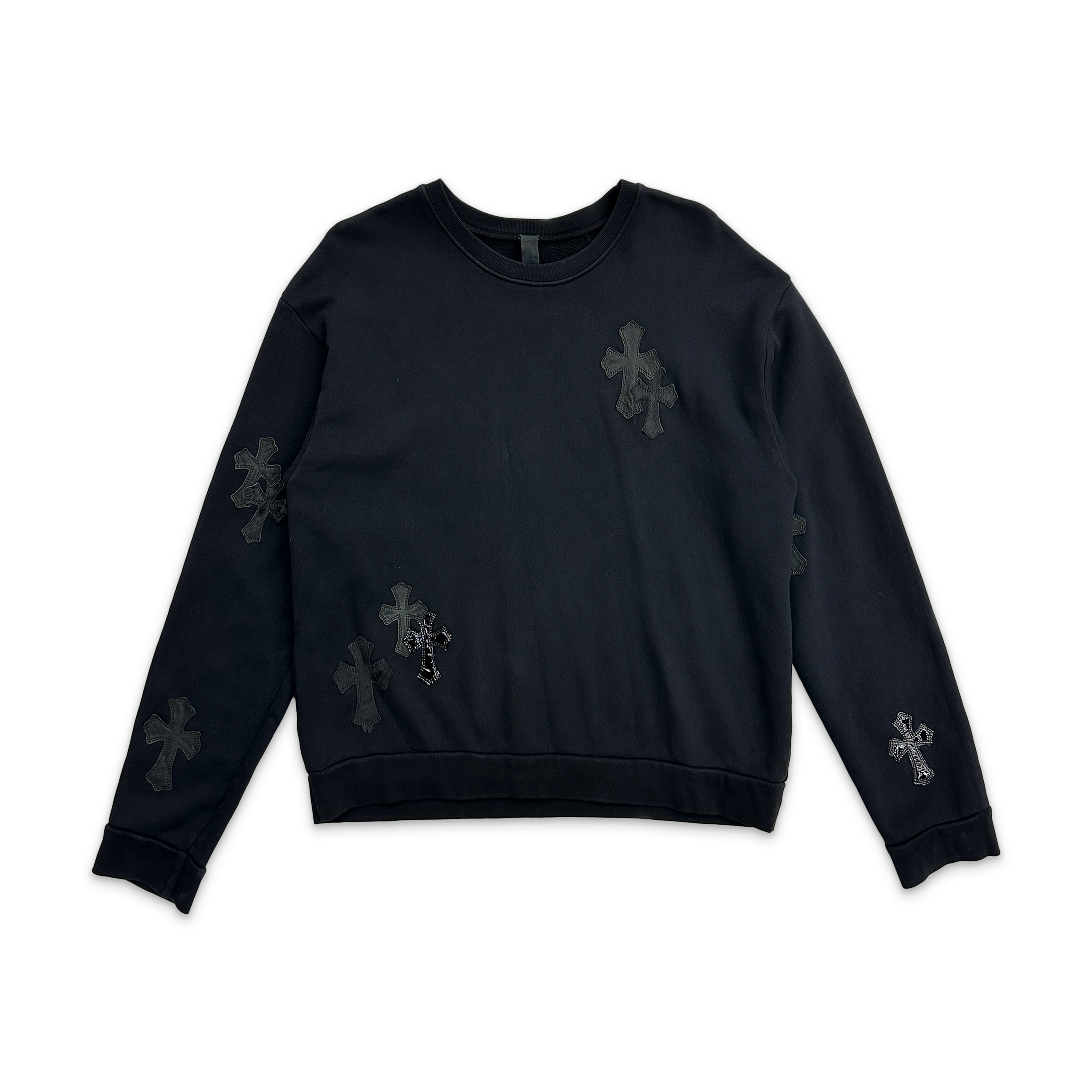 Cross Patch Sweatshirt "Black"