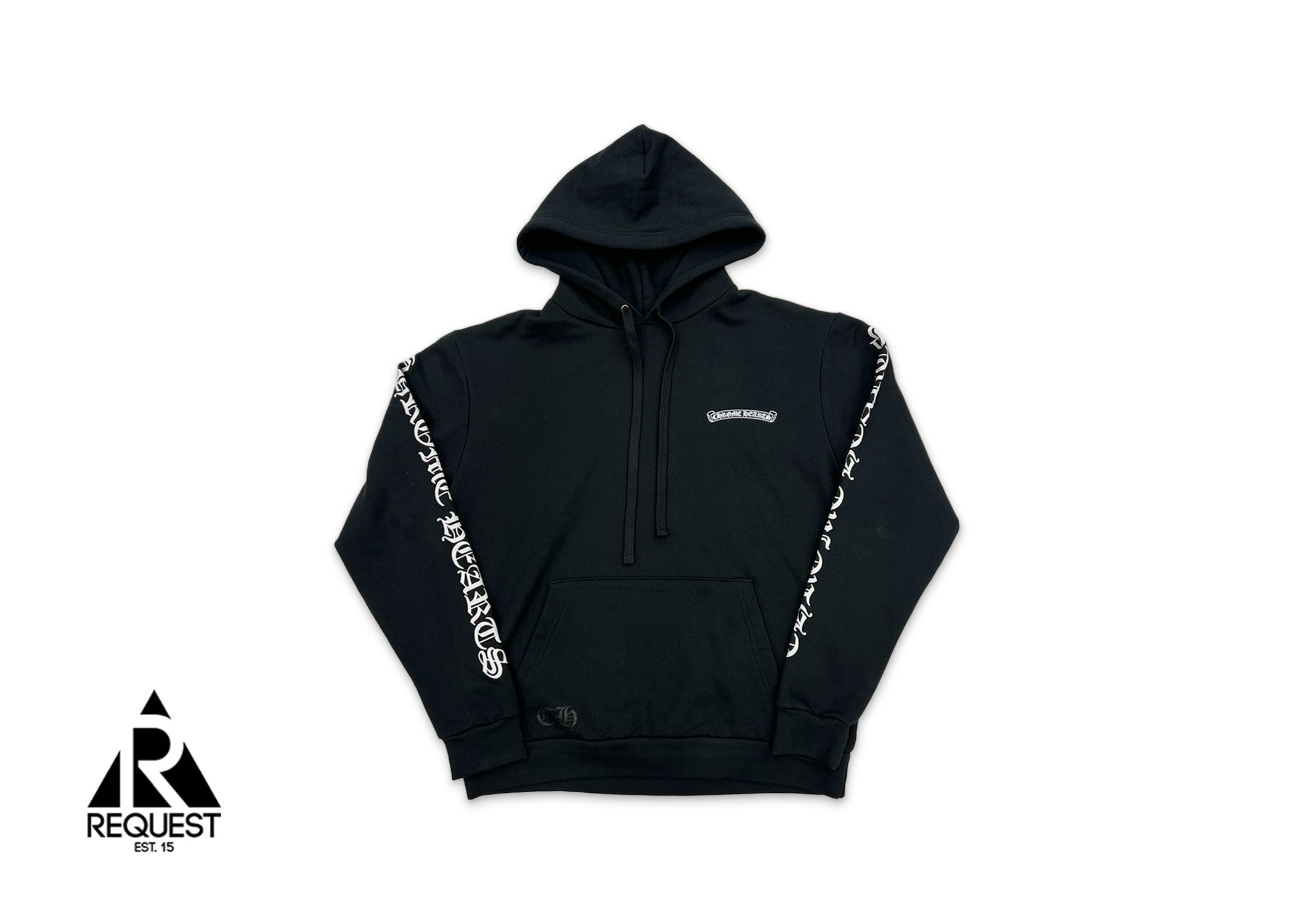 Scroll Pullover Hoodie "Black"