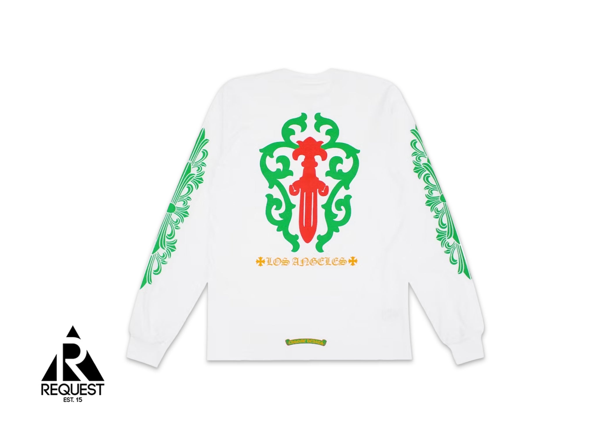 Chrome Hearts Los Angeles Exclusive Christmas L/S Tee "White"