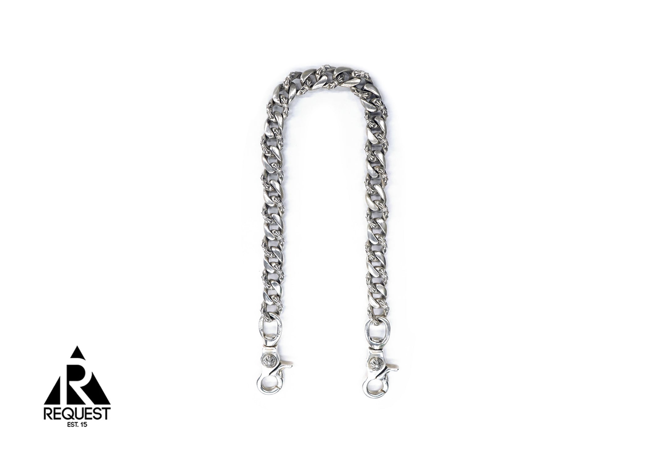 Chrome Hearts, Fancy Link Cuban Wallet Chain Double Claw 20in