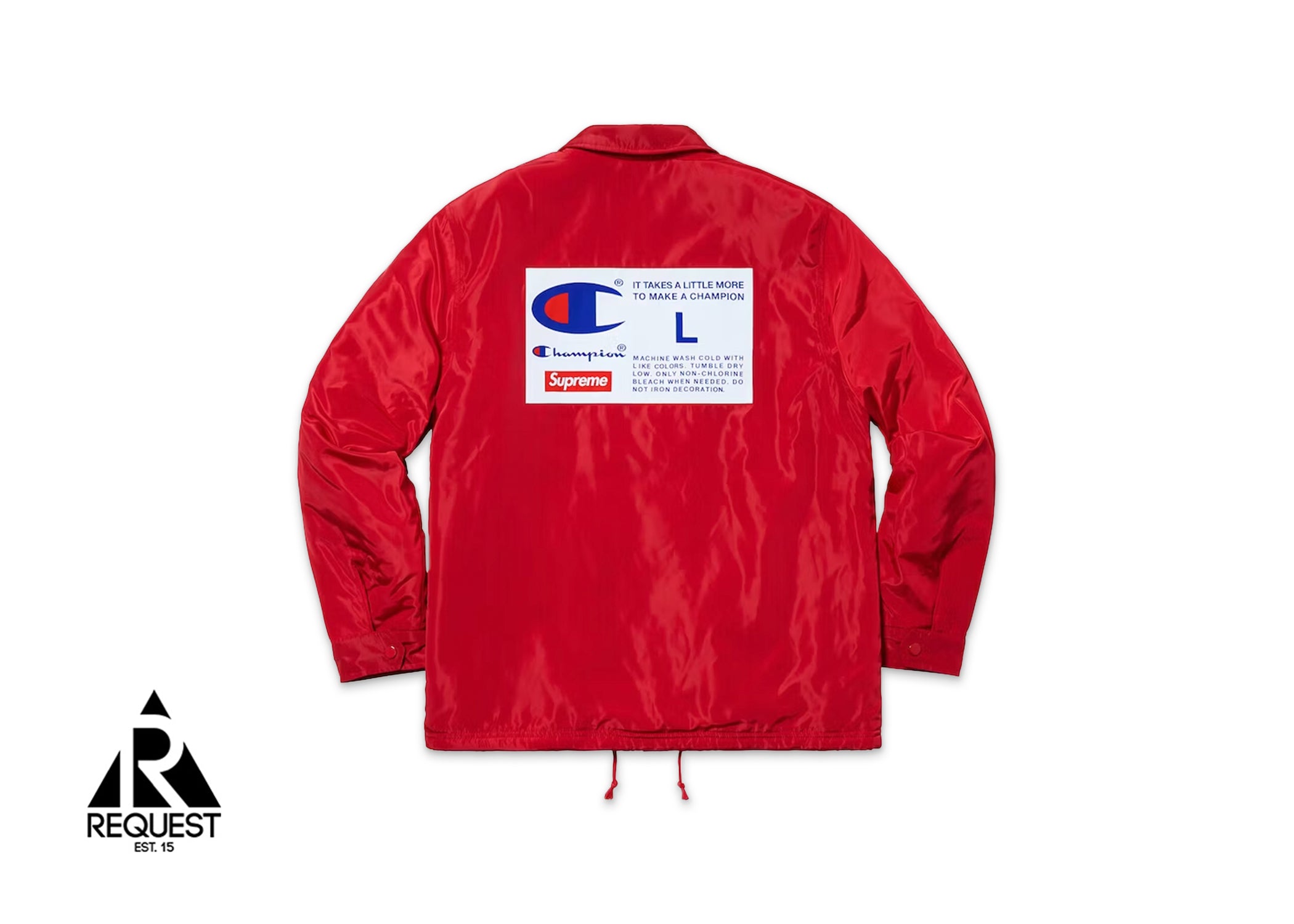 Supreme Champion Label Coaches Jacket "Red"