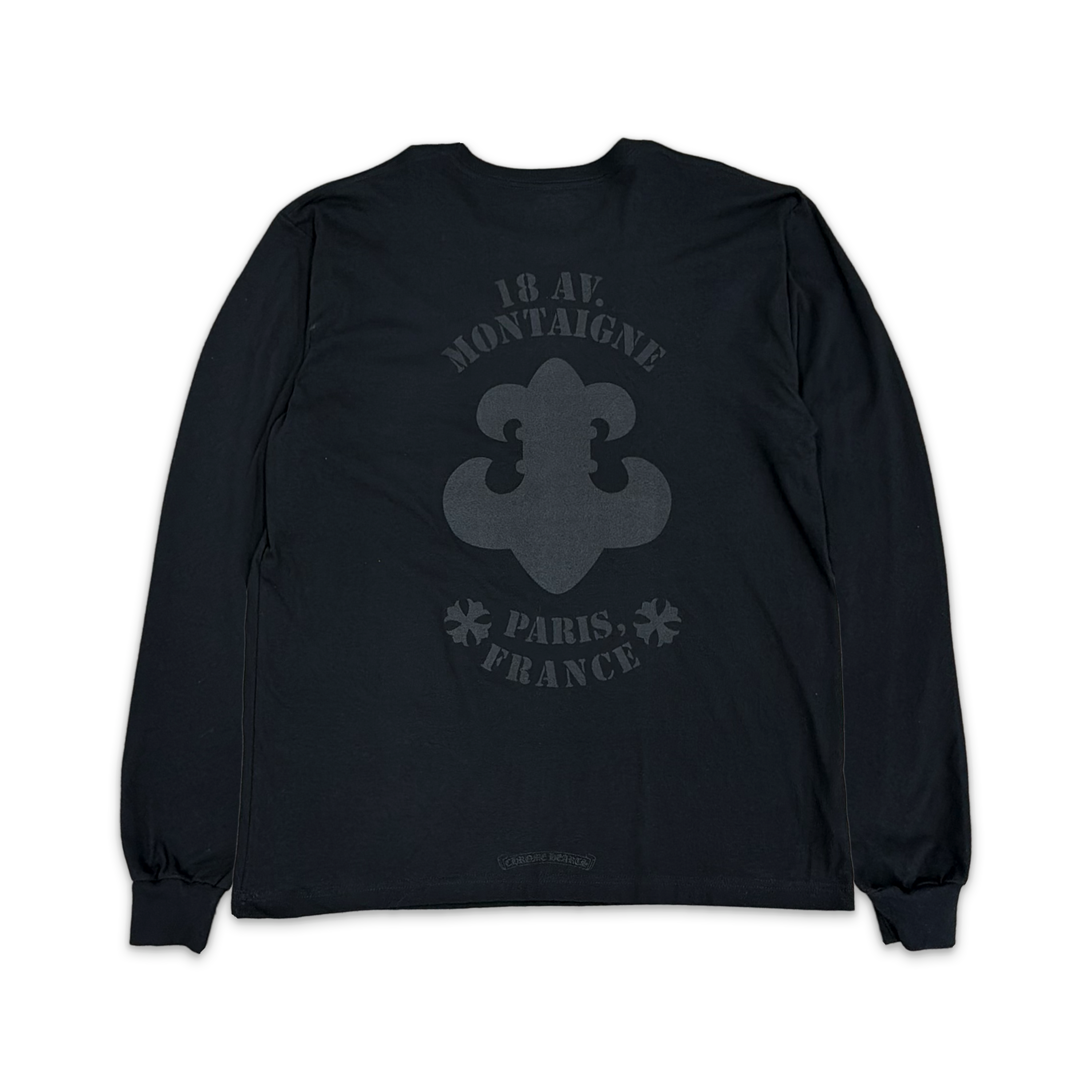Chrome Hearts, Paris Exclusive L/S Tee “Black”