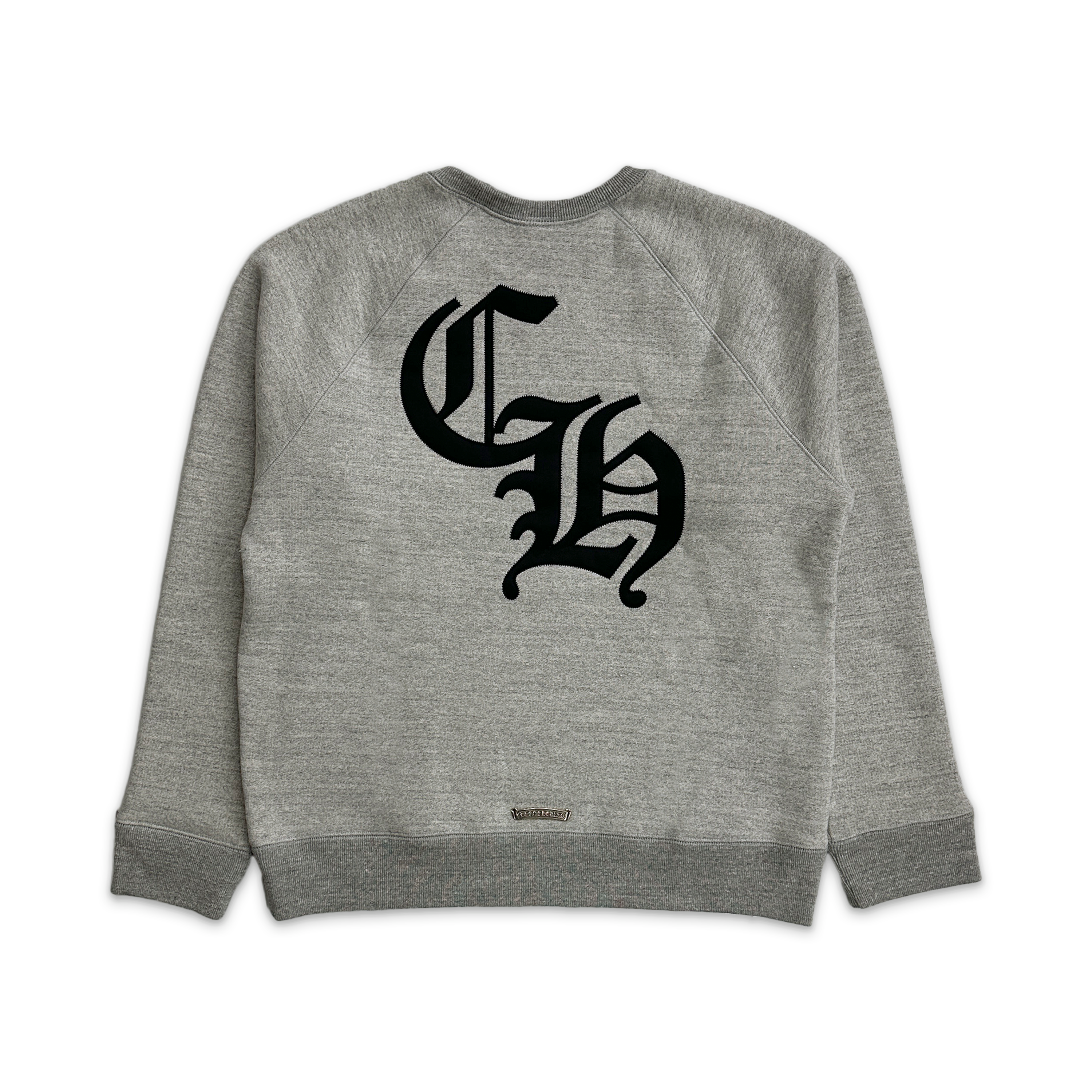 Chrome Hearts, Triple Cross Nylon CH Logo Seven-11 Sweatshirt "Grey"
