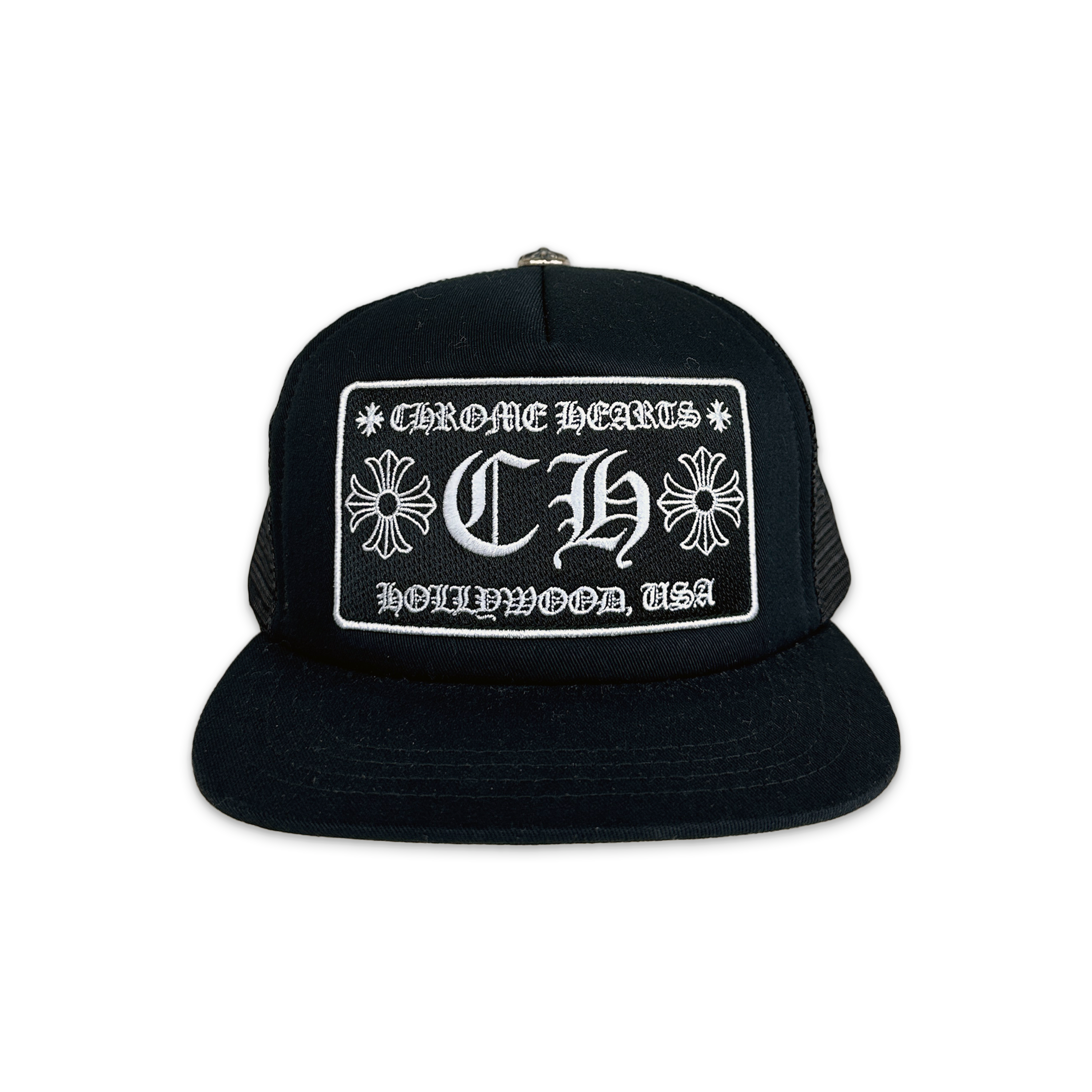 Chrome Hearts, CH Hollywood Trucker Hat "Black"