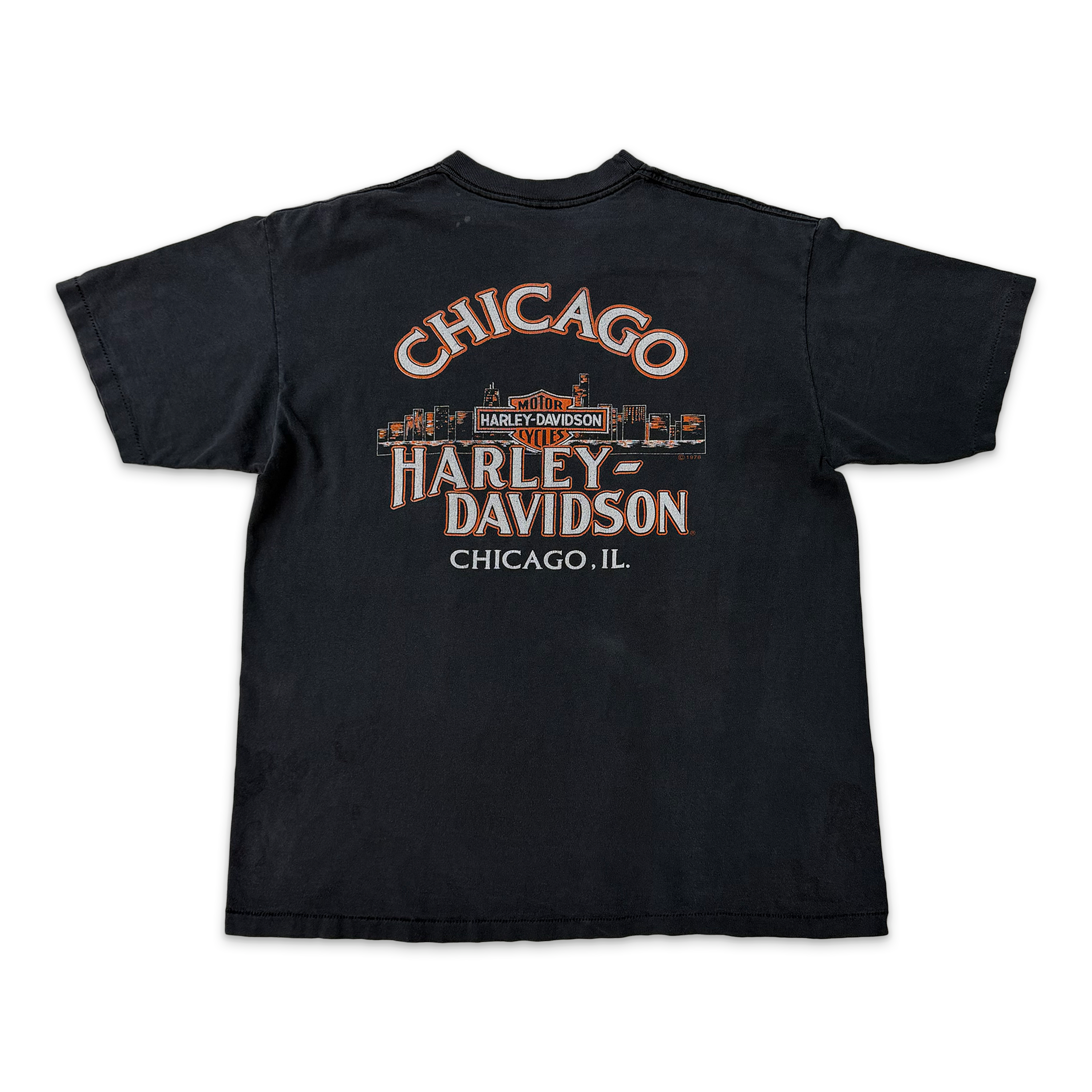 Harley Faded Tee "Black"