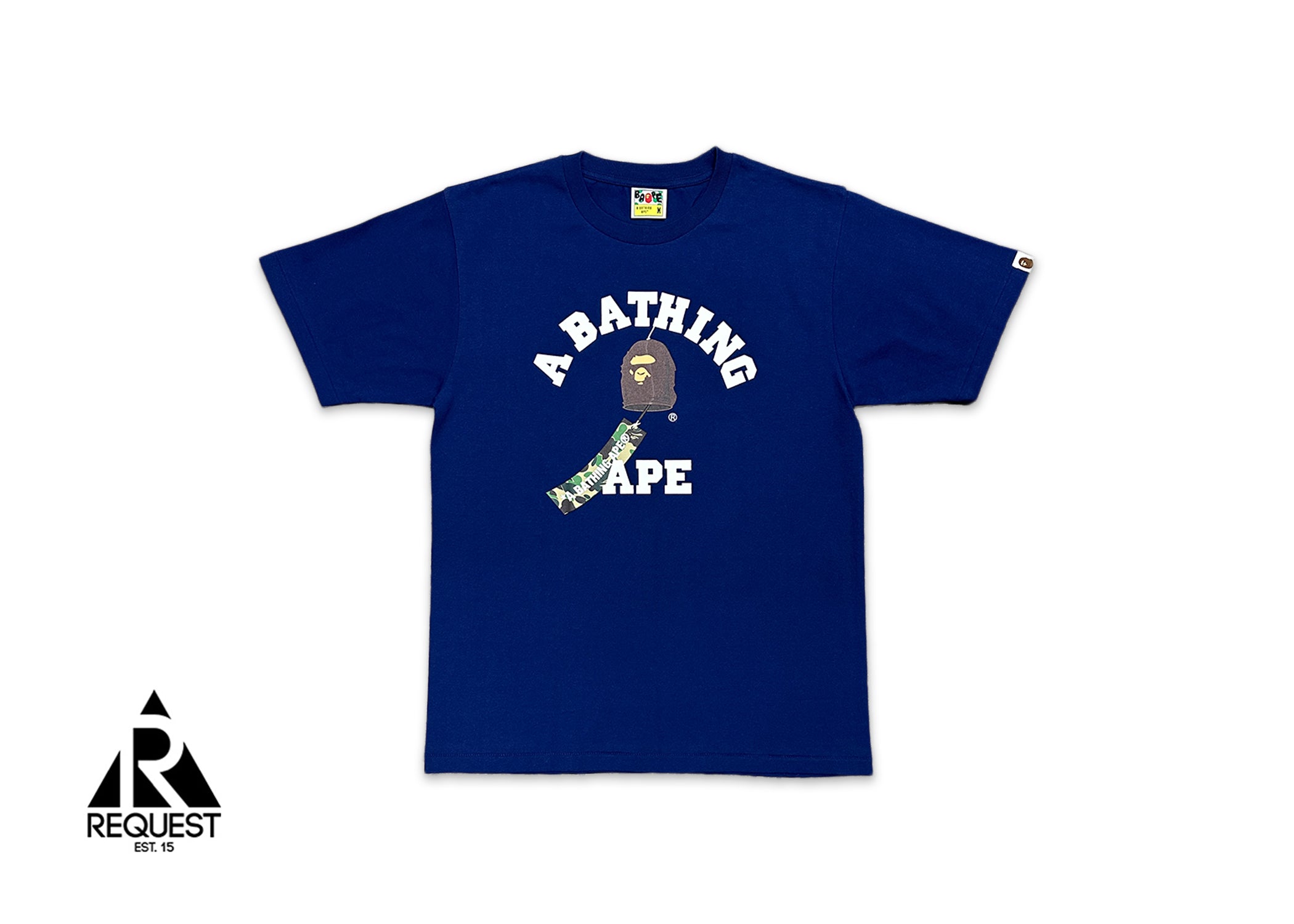 Wind Chime College Logo Tee "Navy"