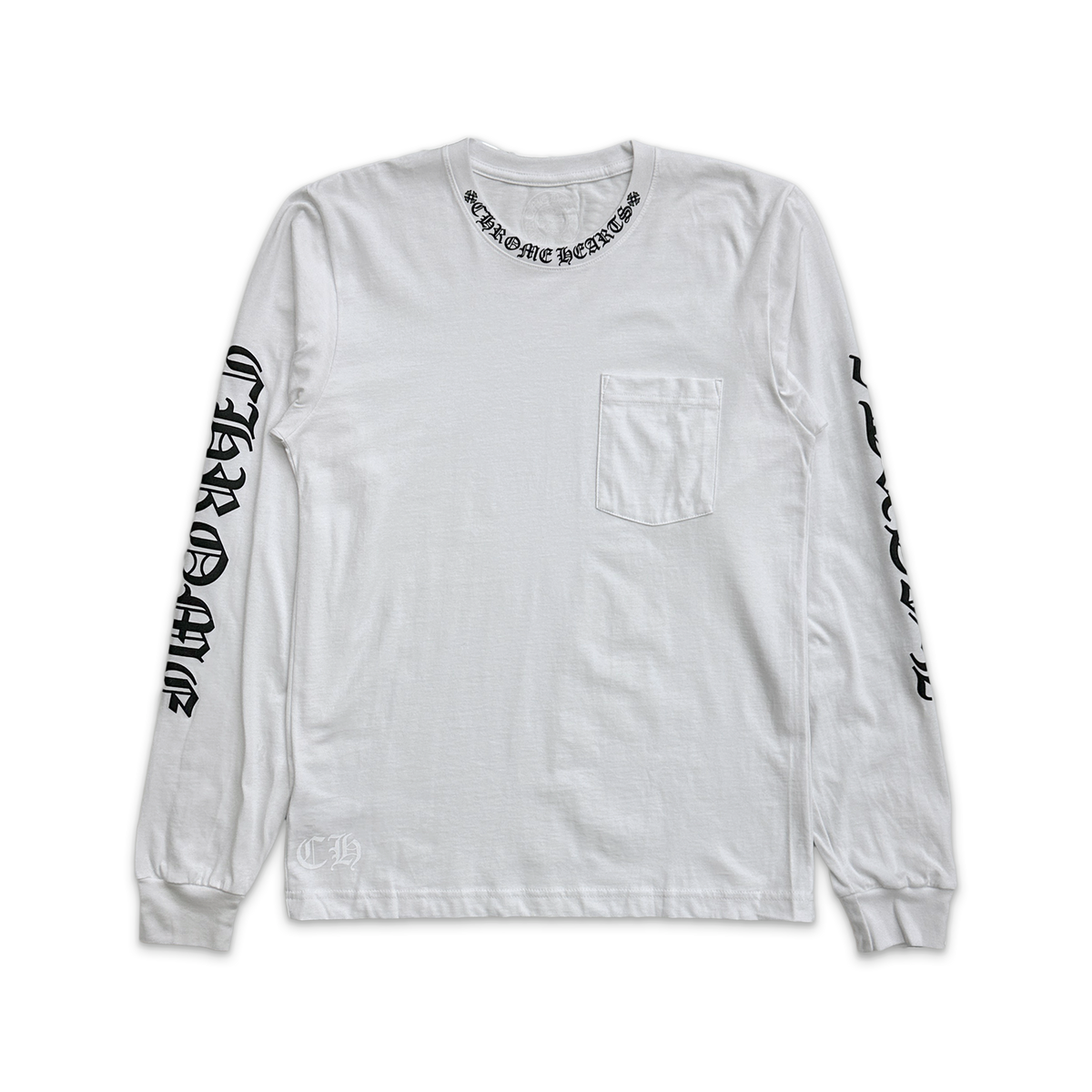 Chrome Hearts Neck Logo L/S Tee 