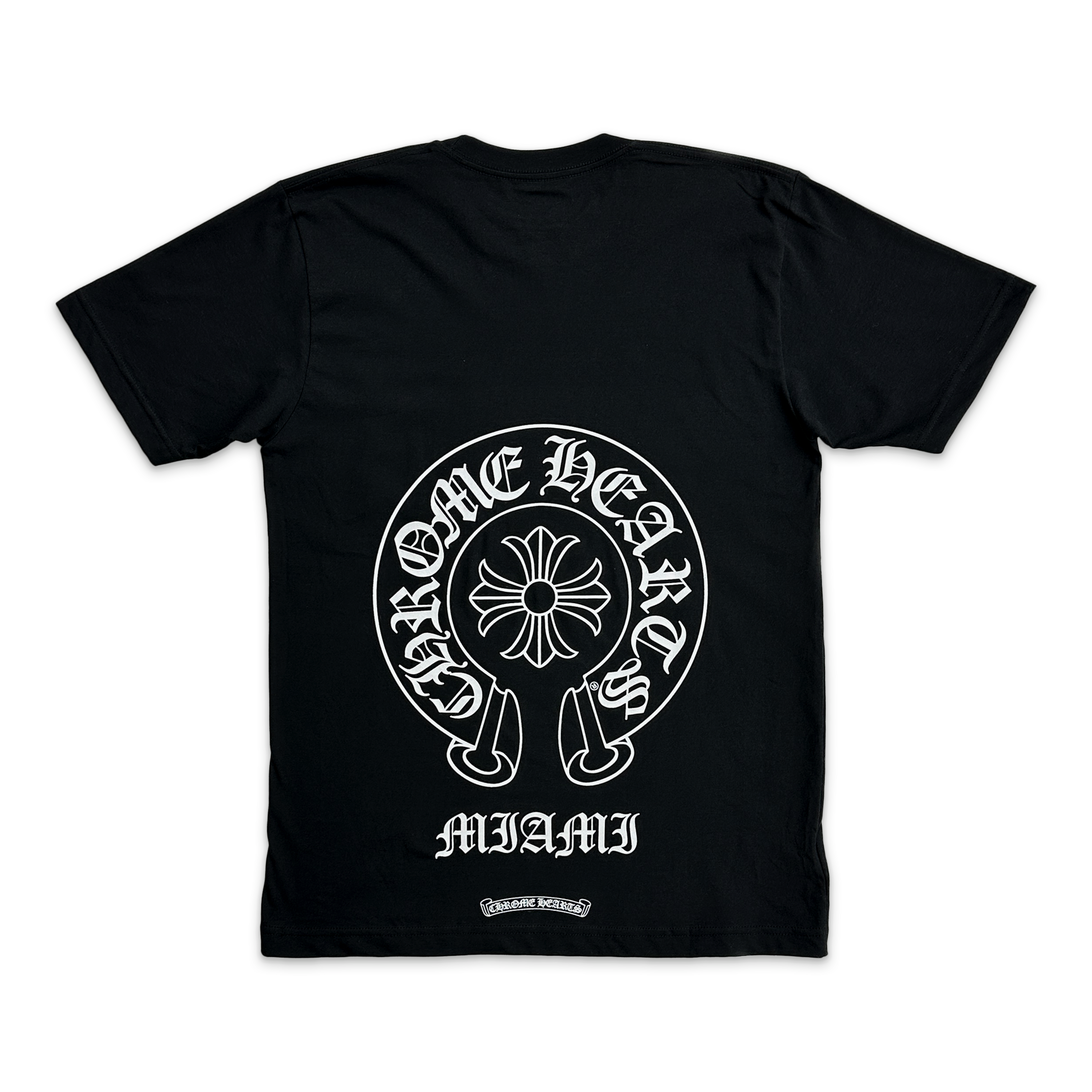 Miami Horseshoe Pocket Tee "Black"