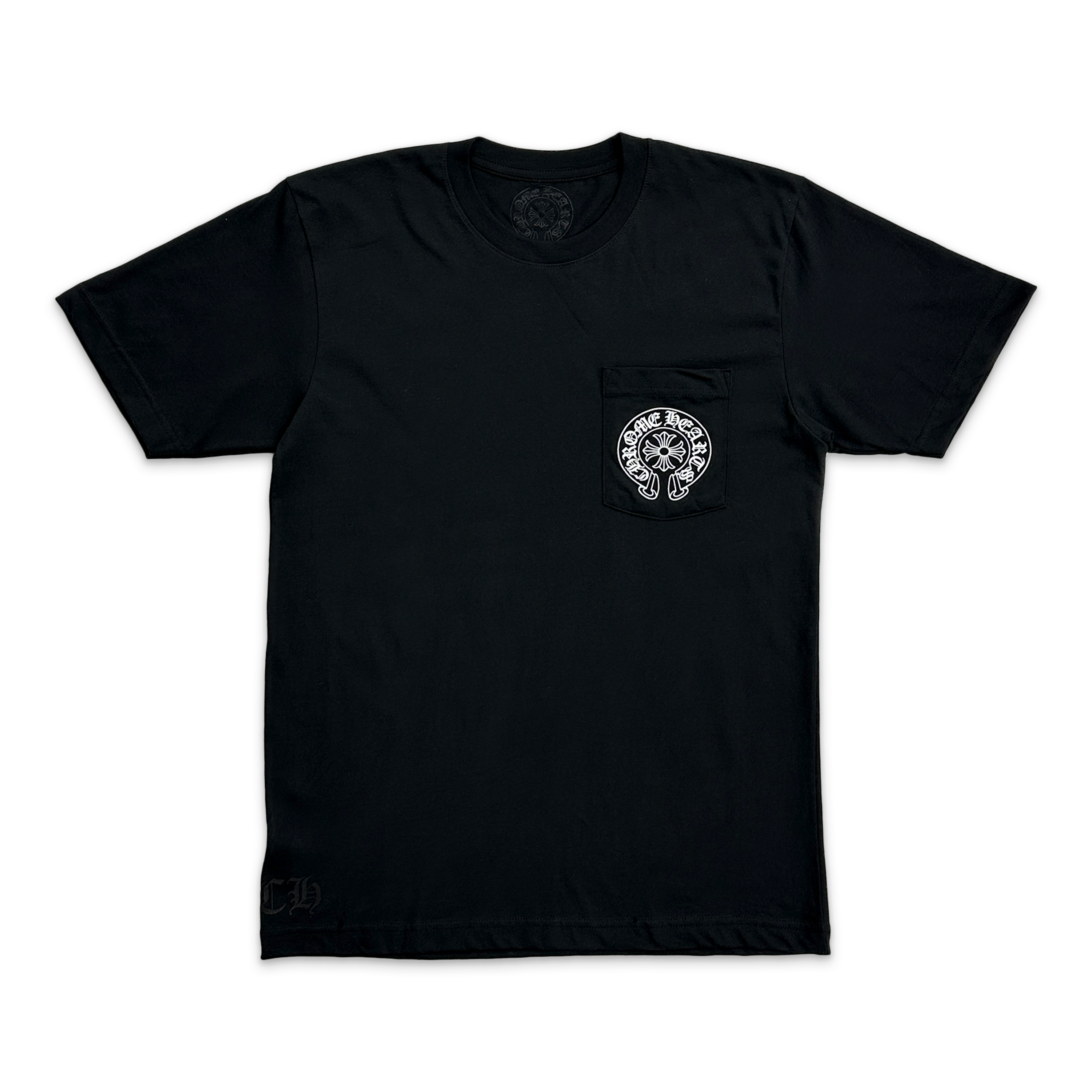 Miami Horseshoe Pocket Tee "Black"