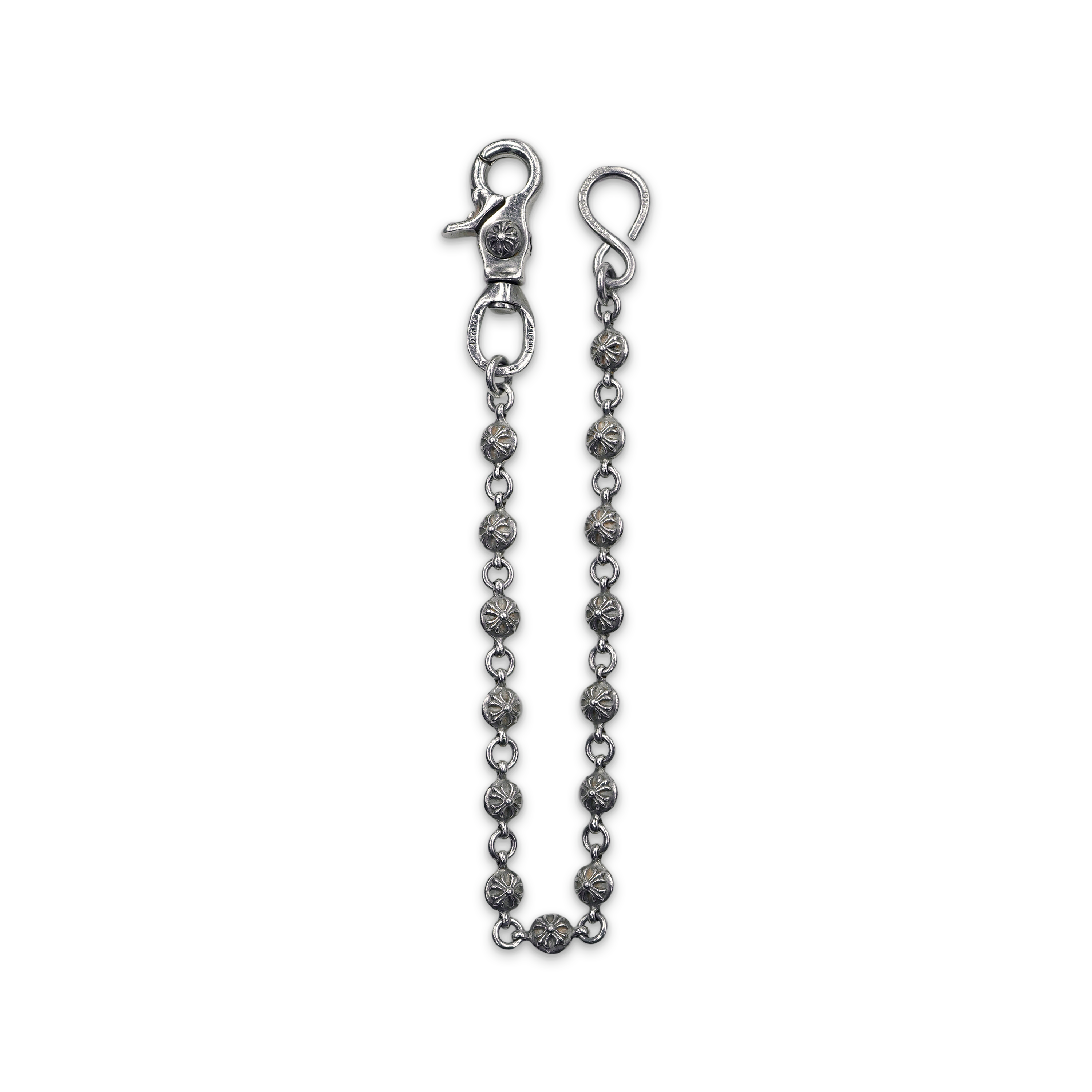 Chrome Hearts, CH Plus Ball Wallet Chain S Loop