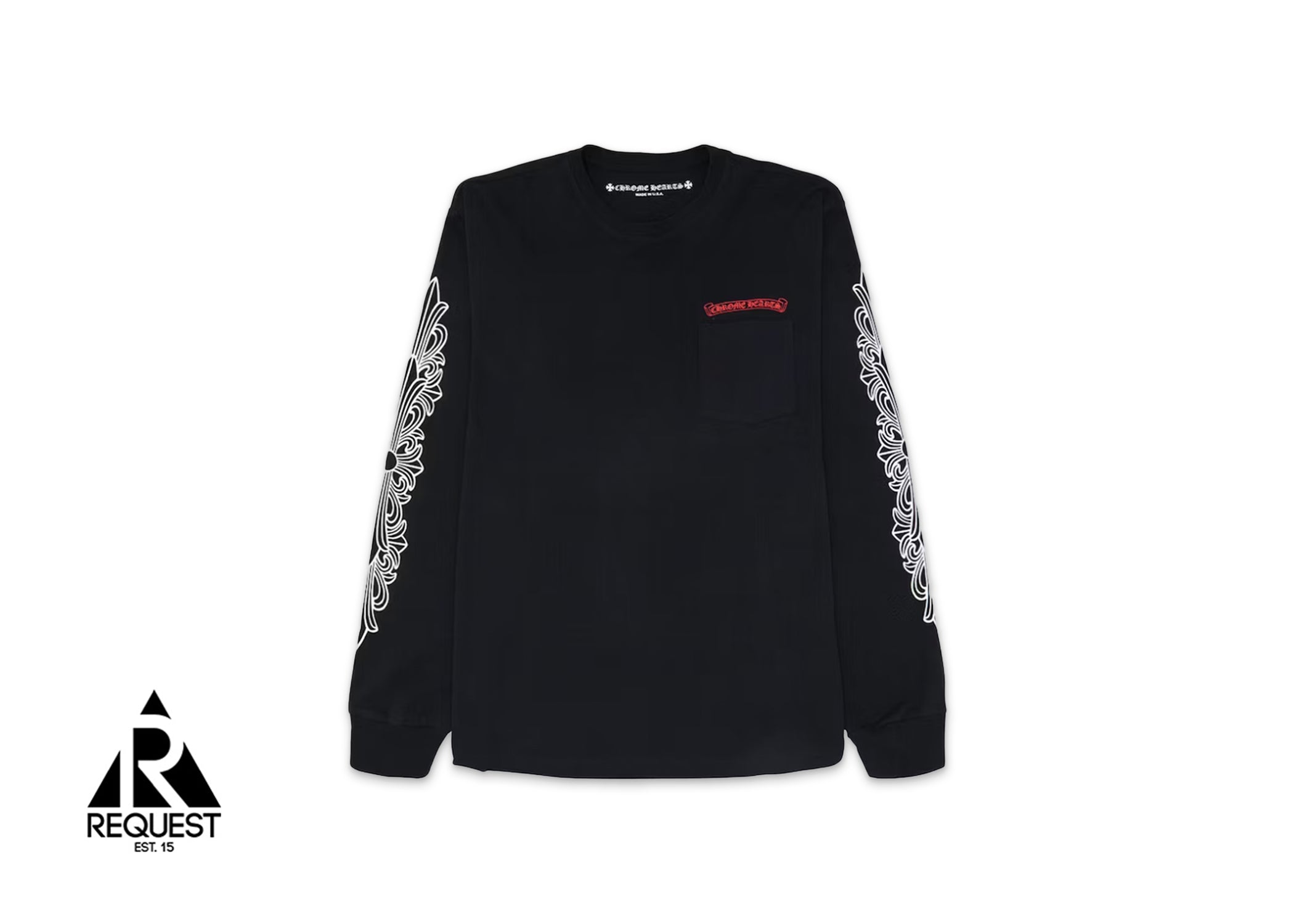 Chrome Hearts Matty Boy Flower Chomper Crewneck "Black"