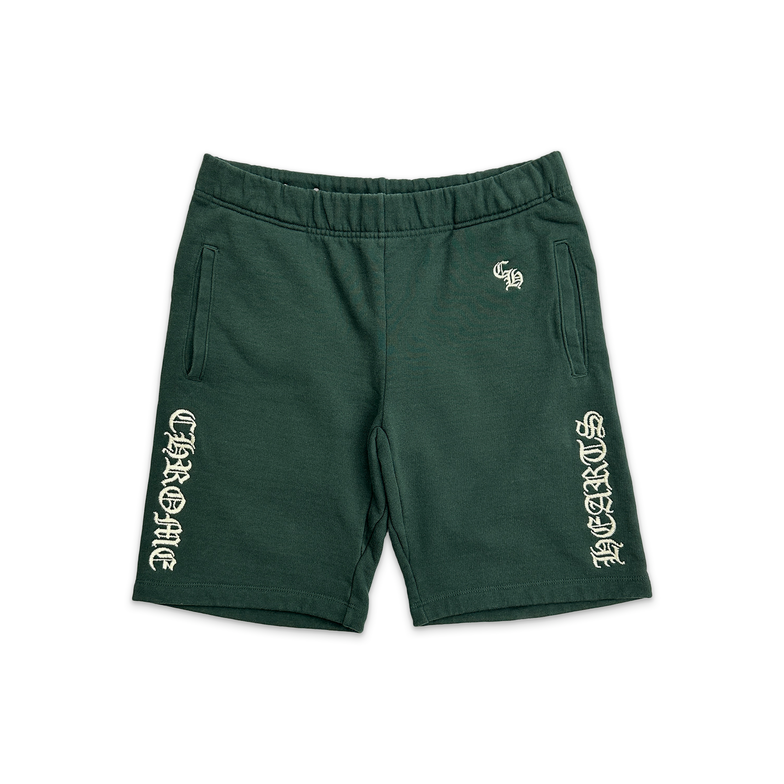CH Embroidered Shorts "Green"