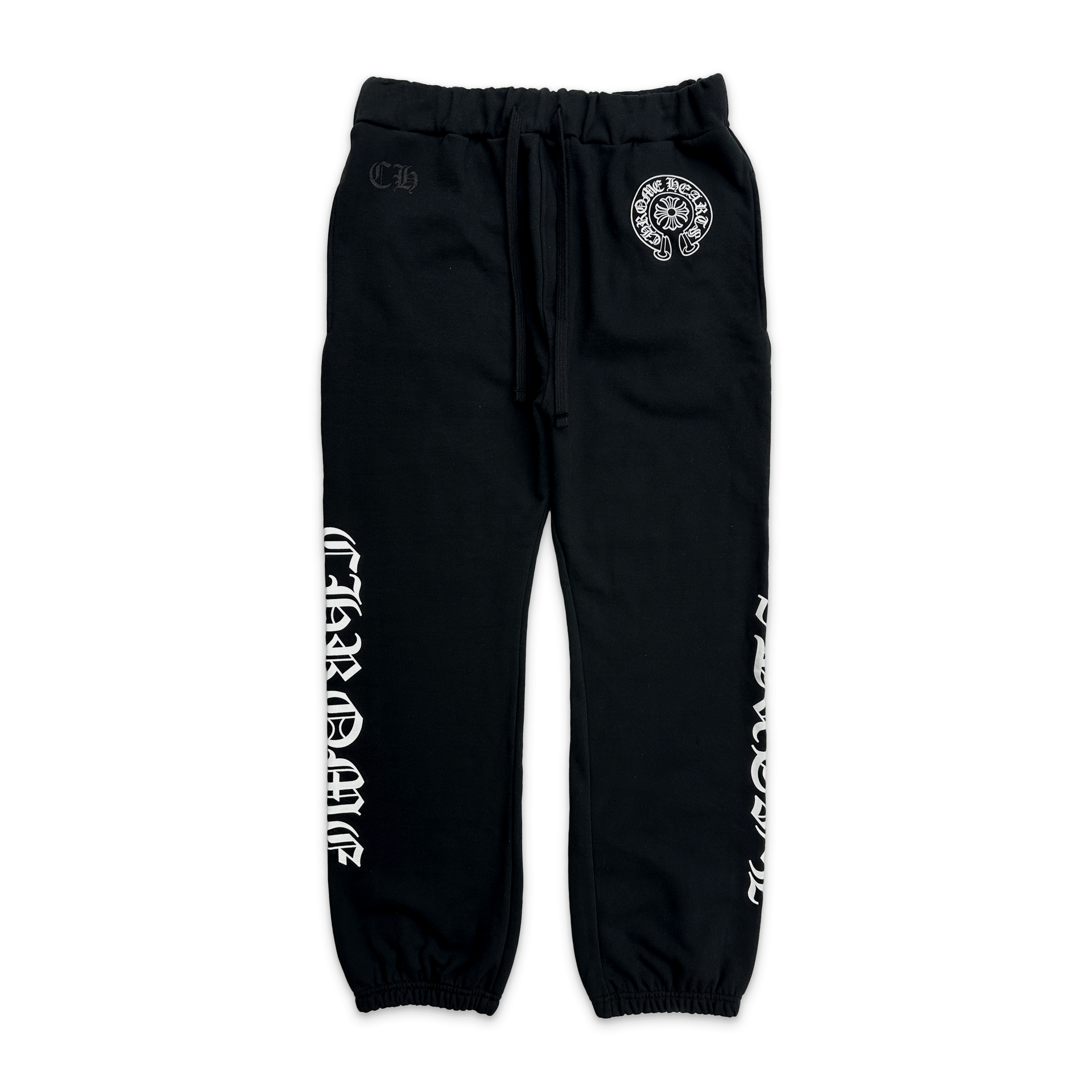 パンツ [HOODHOOD] Signature logo sweatpants (BLACK) Horseshoe Logo Sweatpants 