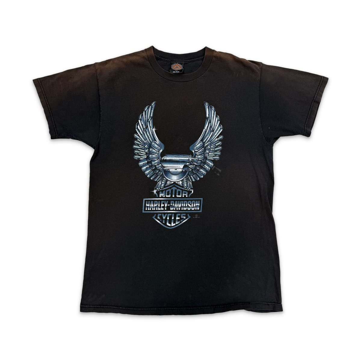 Chrome Harley Tee "Black"