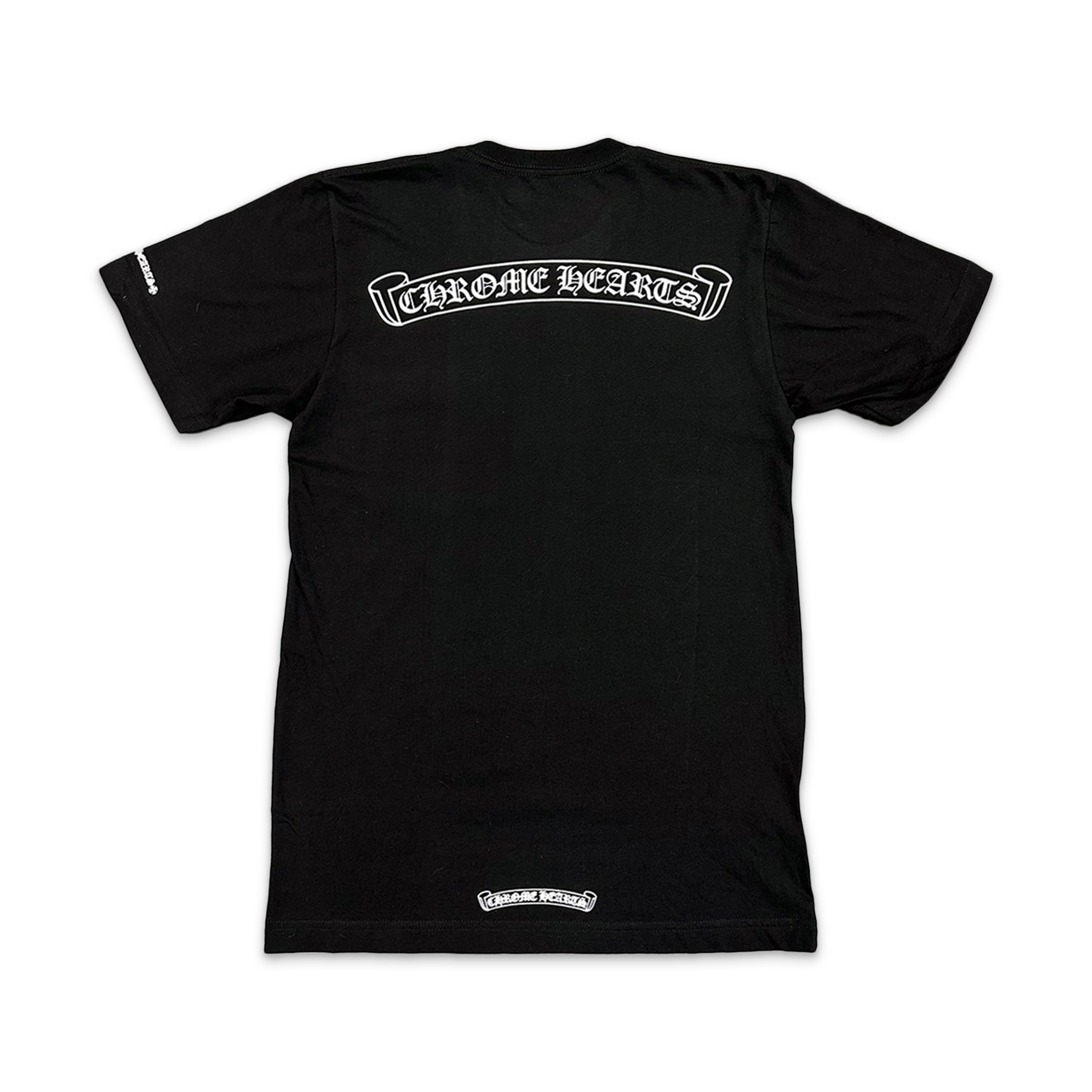 Chrome Hearts, Scoll Logo Pocket Tee "Black"