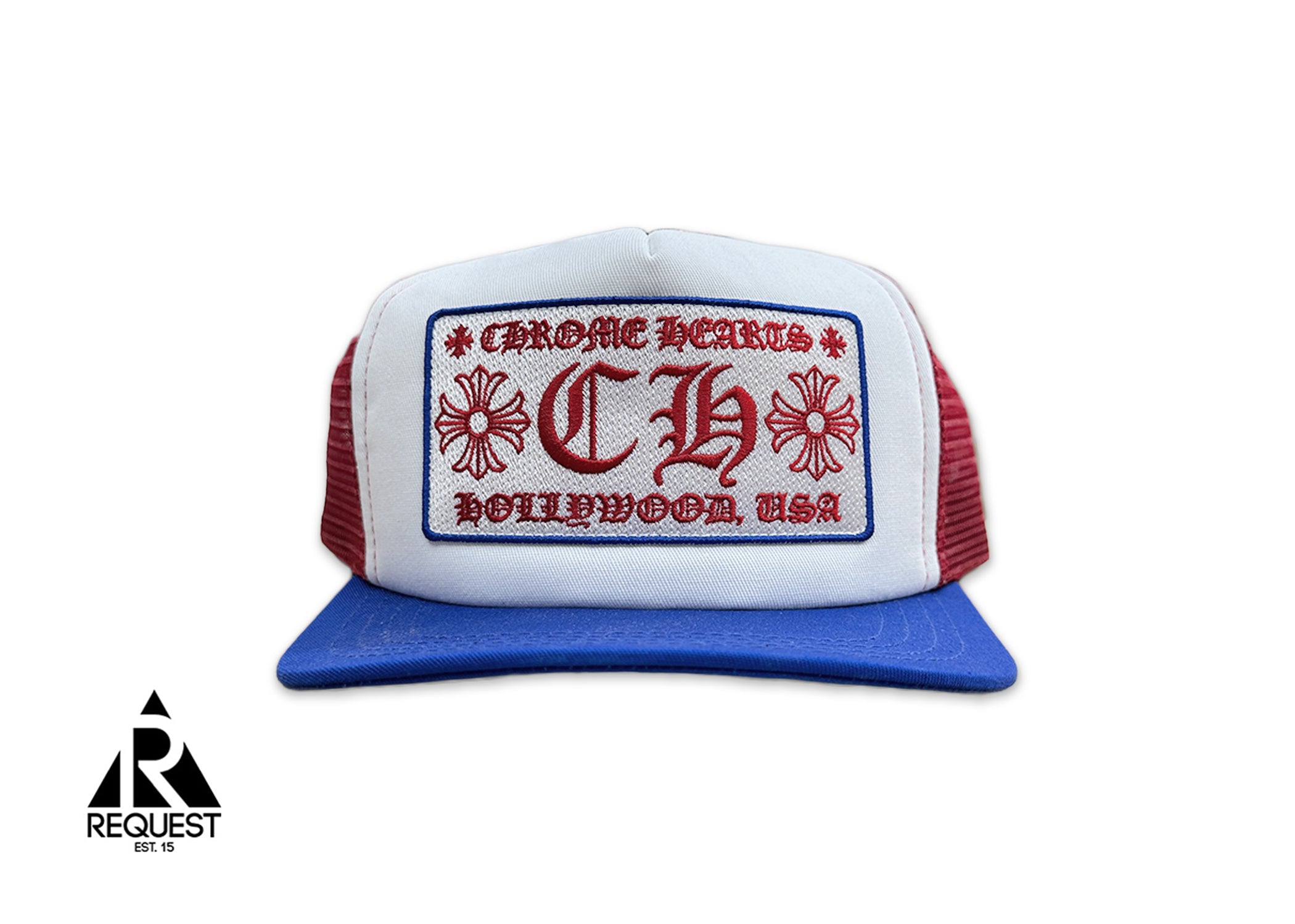 Hollywood Trucker Hat "Red/White/Blue"