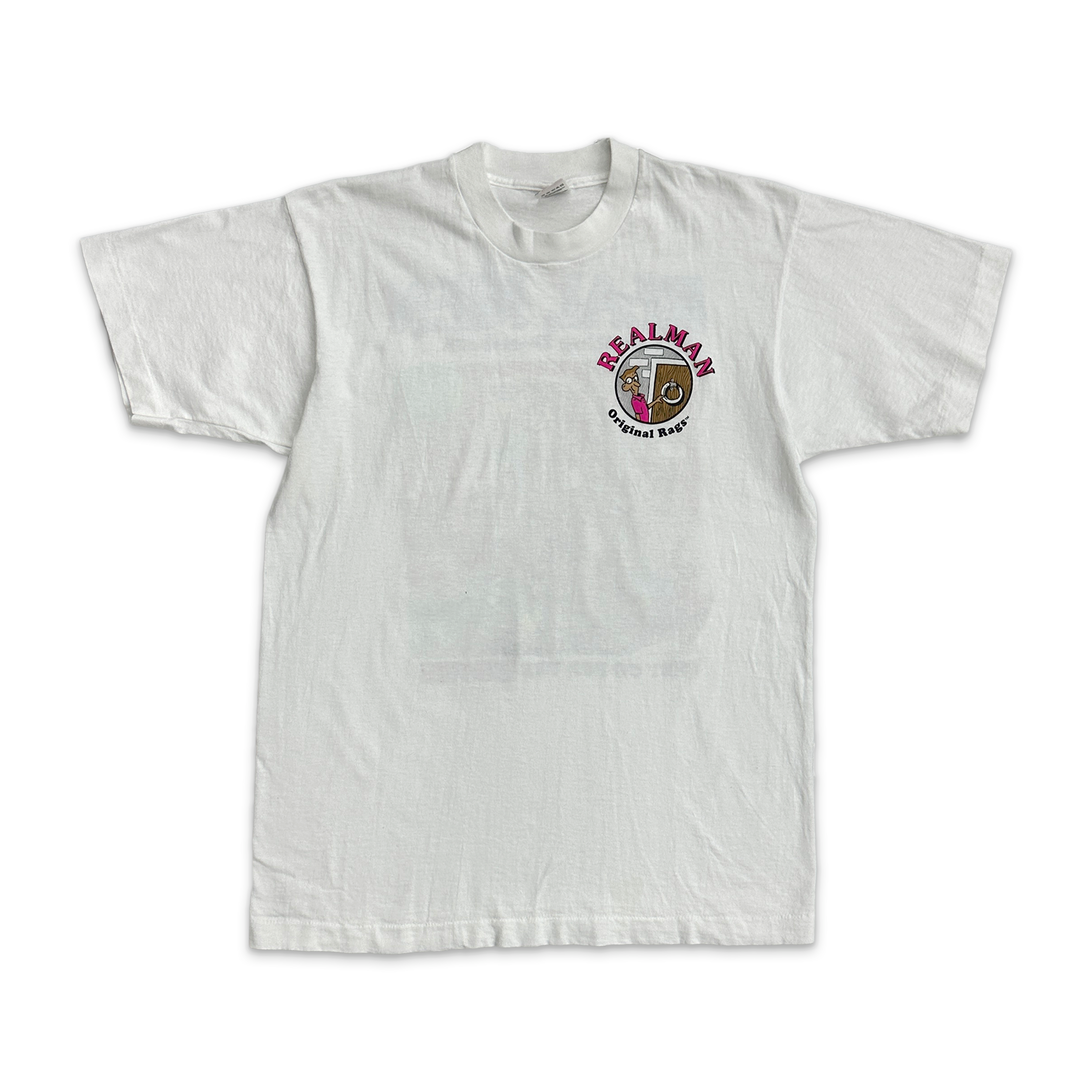 Big Knockers Vintage Tee "White"