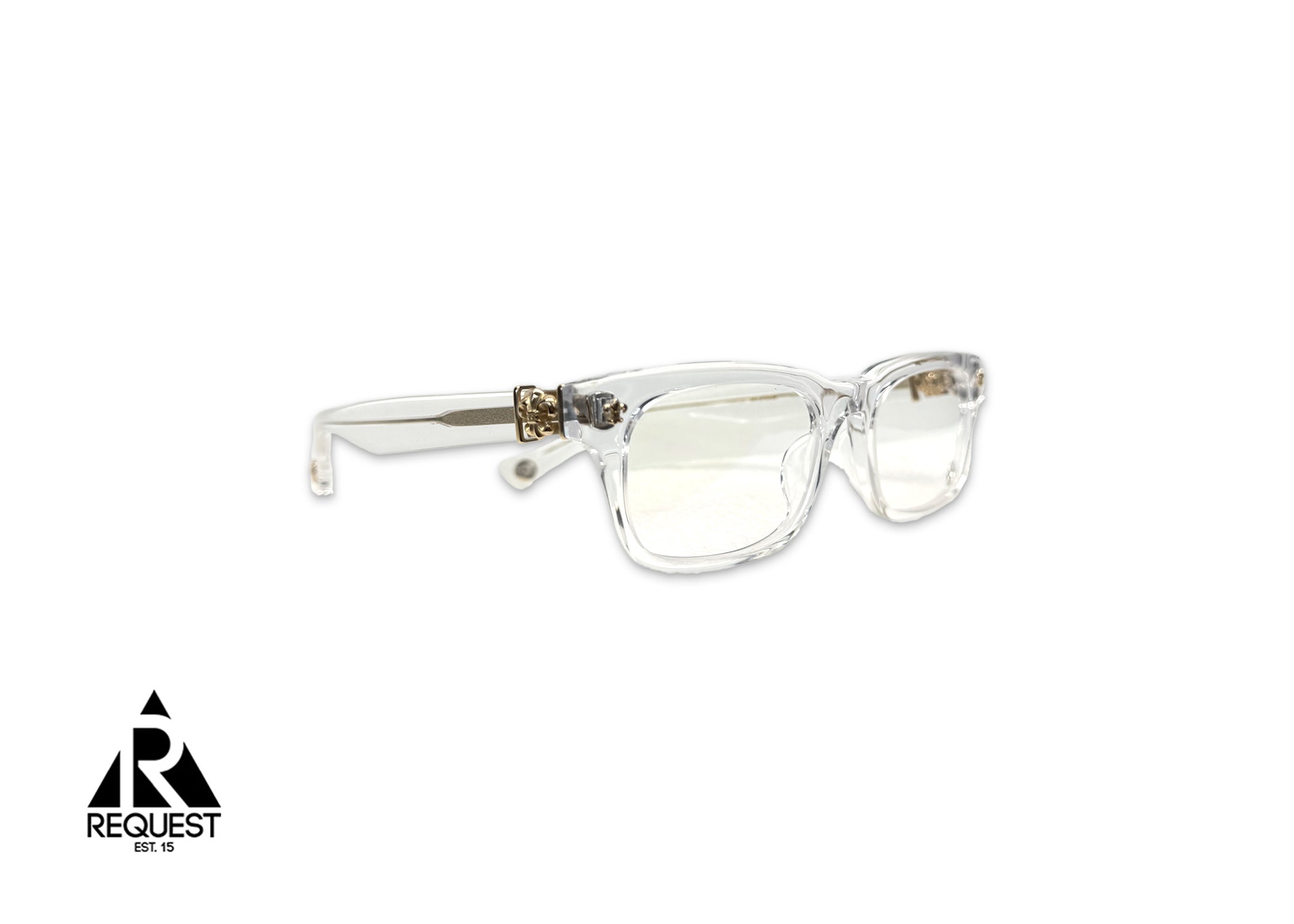 Chrome Hearts, Gittin Any? - A Glasses " Clear Gold"