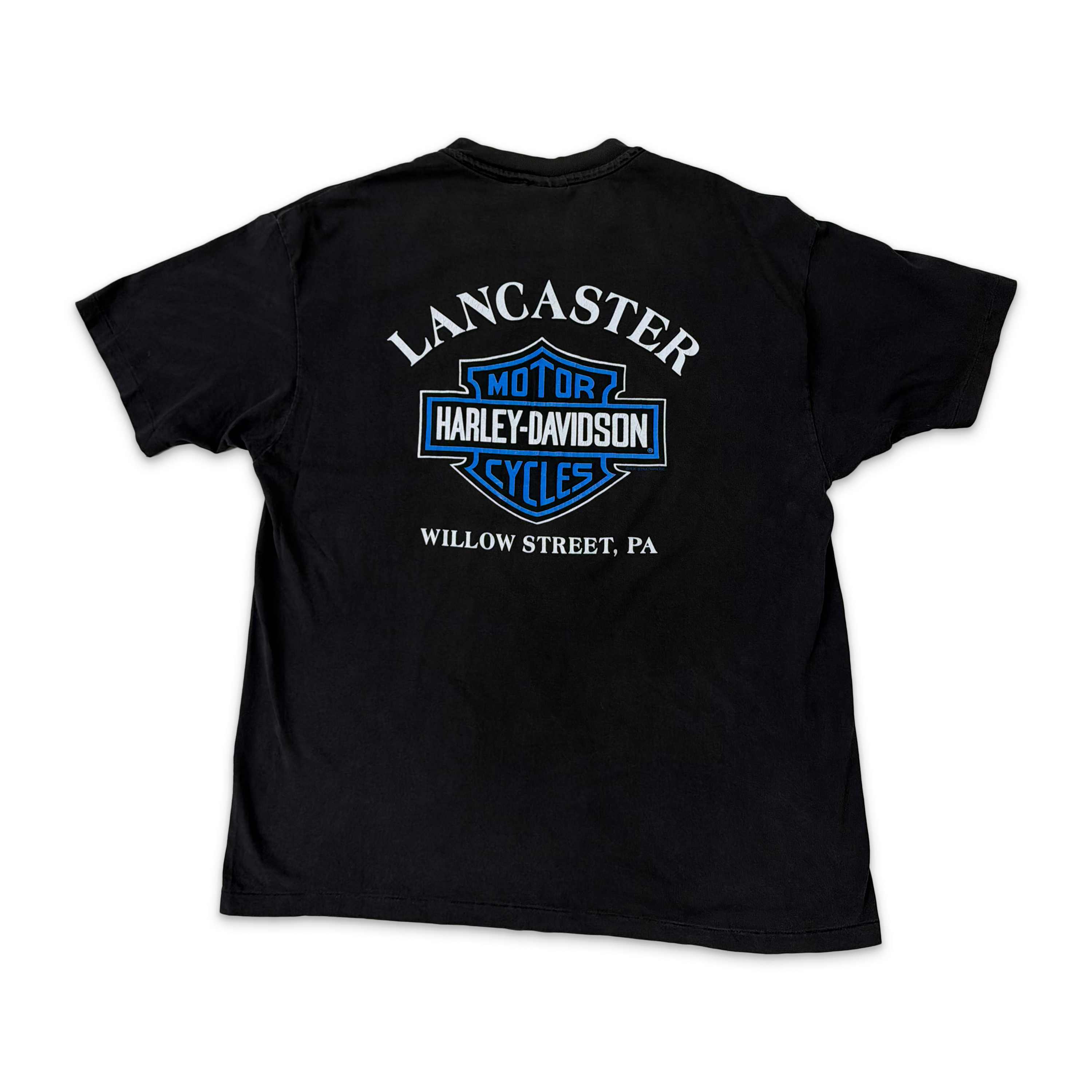 Harley Davidson Engines Tee "Faded Black"