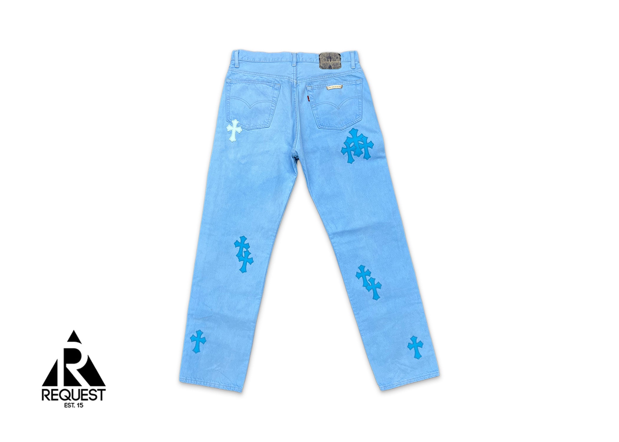 Chrome Hearts Levi's Certified Lover Boy Denim “Blue Crosses”