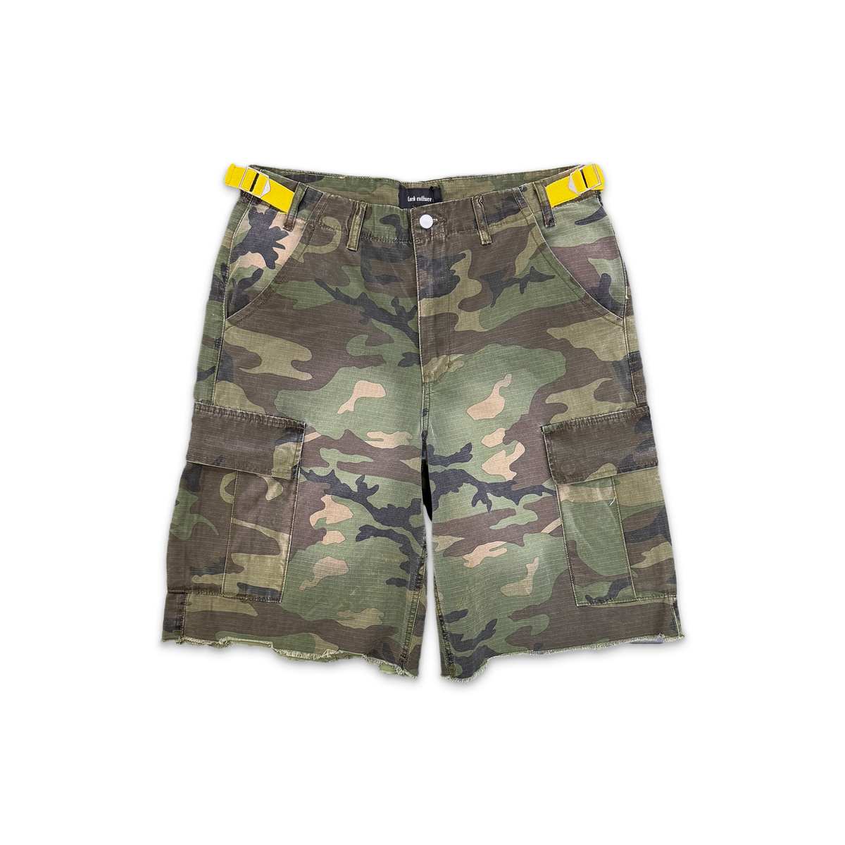 Lord Culture, Raw Cut Camo Shorts "Camo"