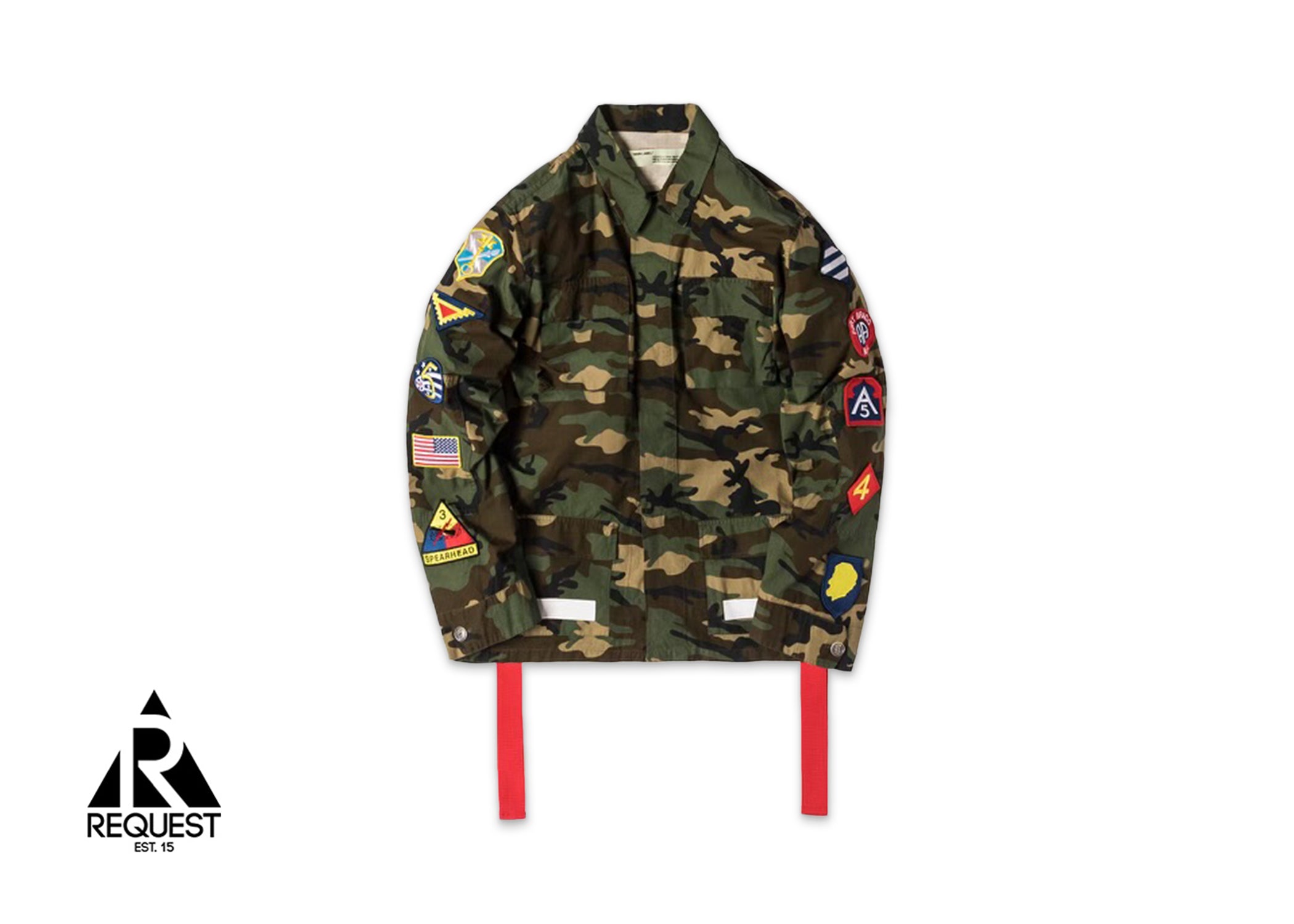 Off White Archive Field Jacket "All Over Camo"