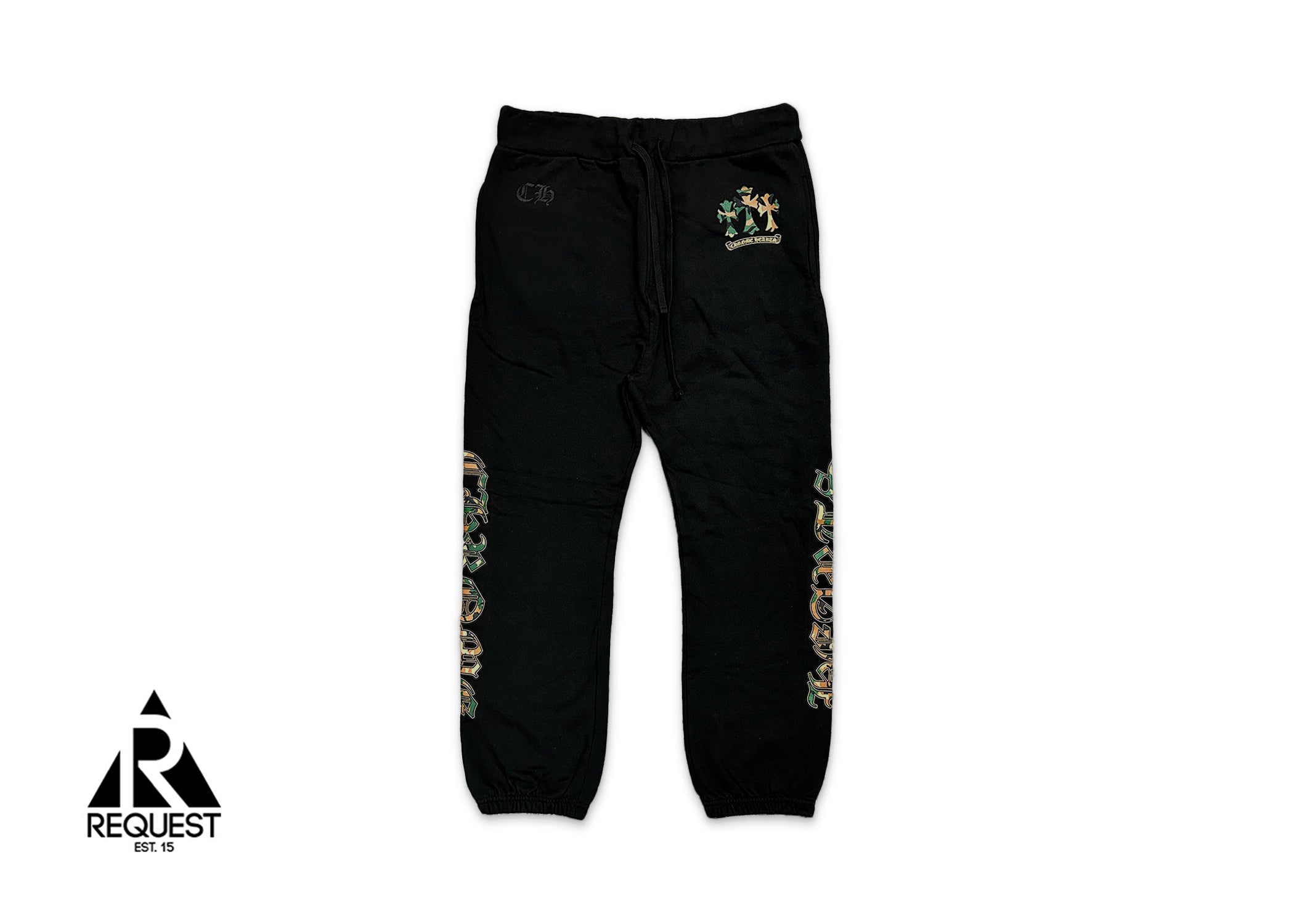 Sweatpants "Black Camouflage"