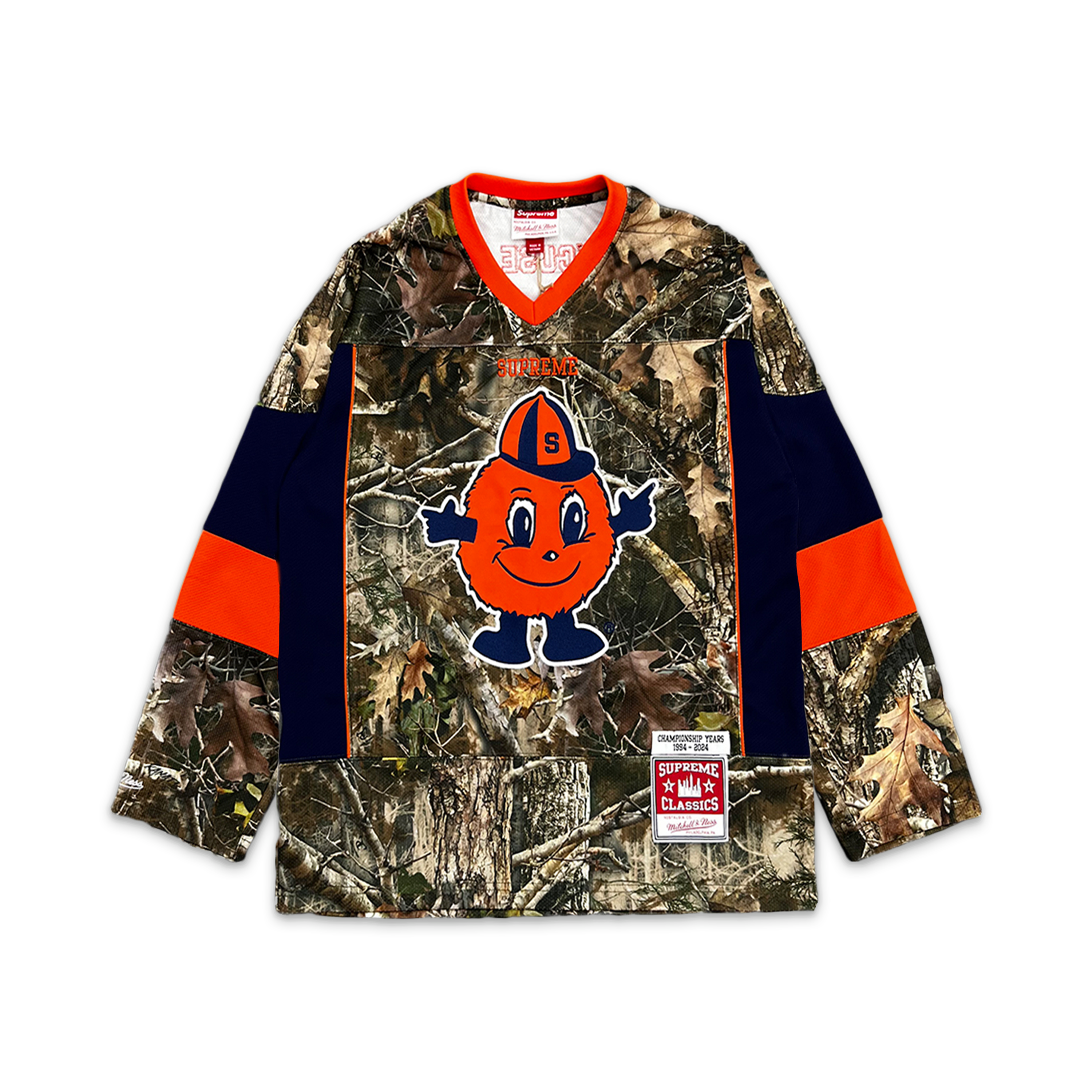 Supreme, Mitchell & Ness NCAA Hockey Jersey "Syracuse Camo"