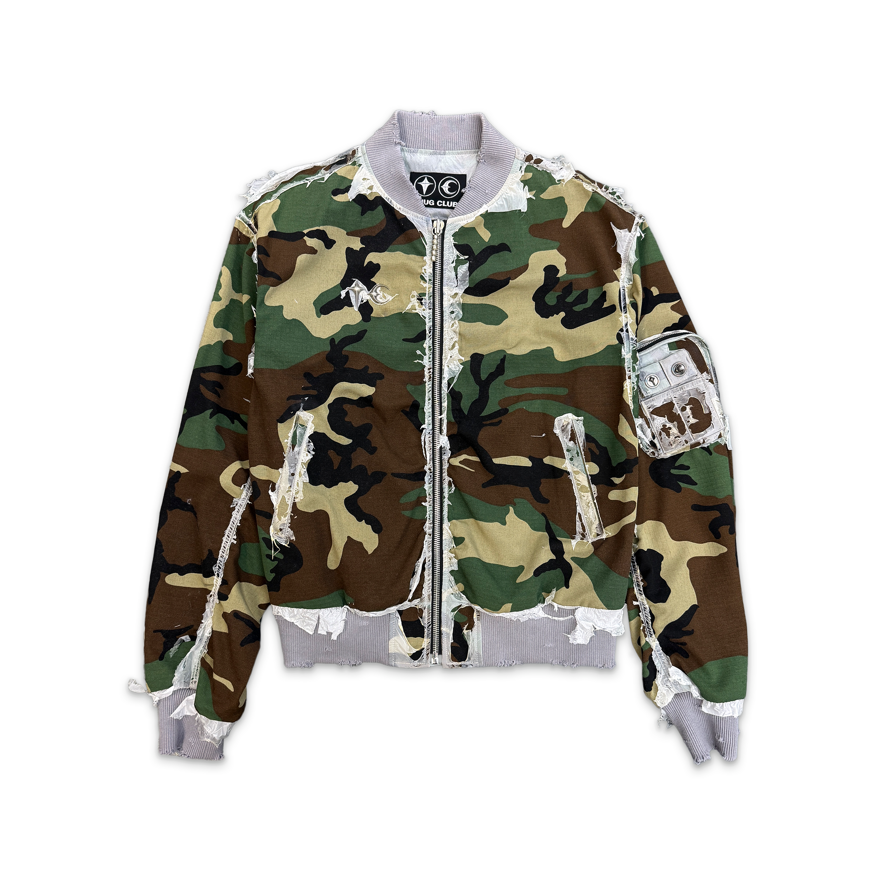 Charlie Tango Bomber Jacket Clouded "Burned"