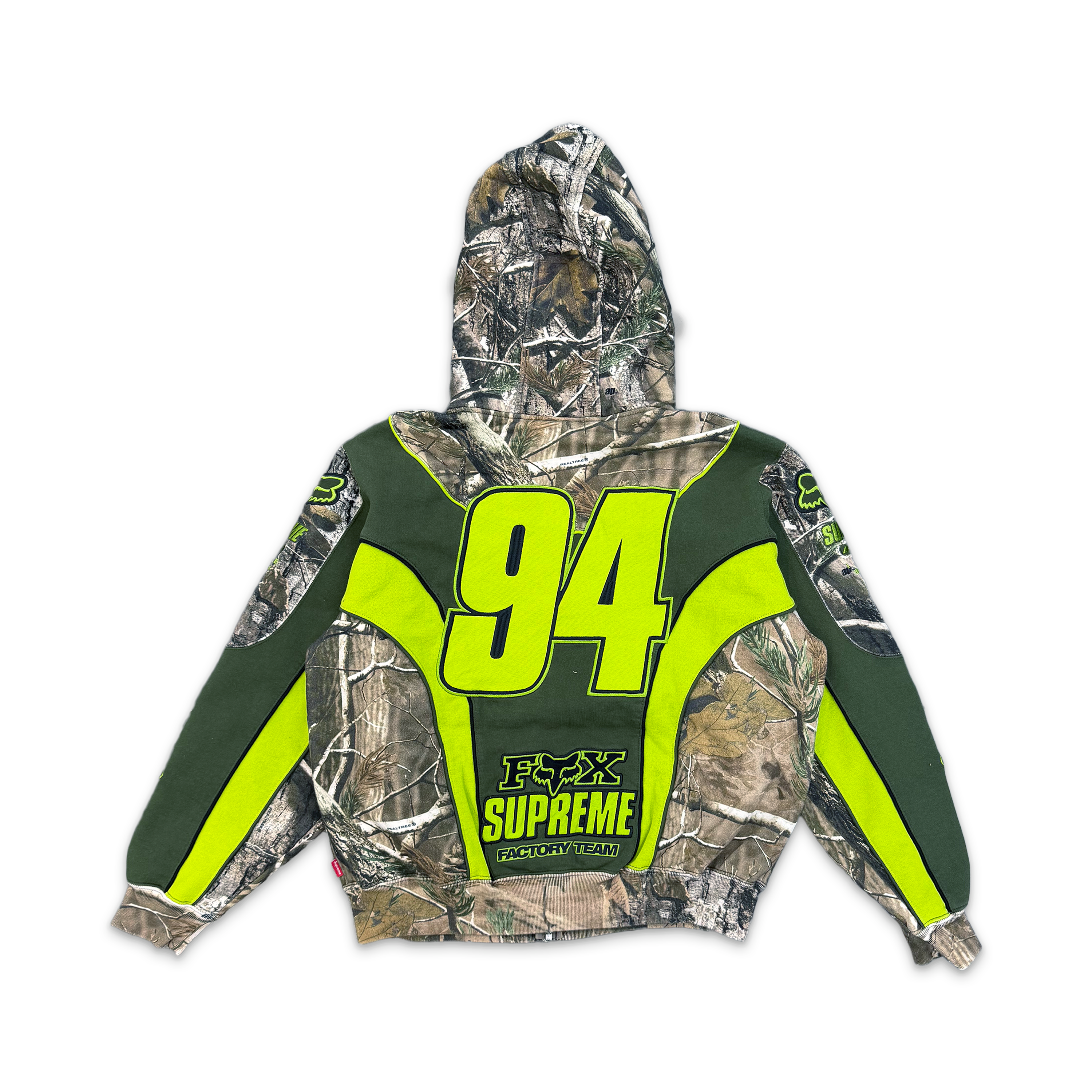 Fox Racing Zip Up Hooded Sweatshirt FW25 "Realtree AP Camo"