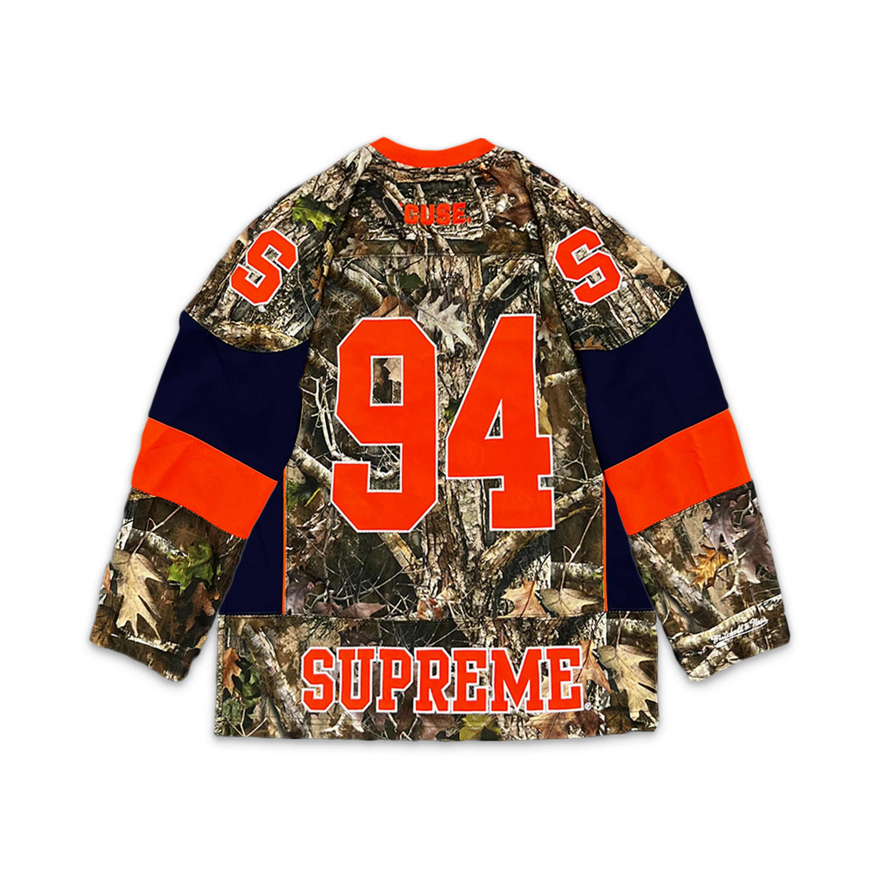Supreme, Mitchell & Ness NCAA Hockey Jersey "Syracuse Camo"