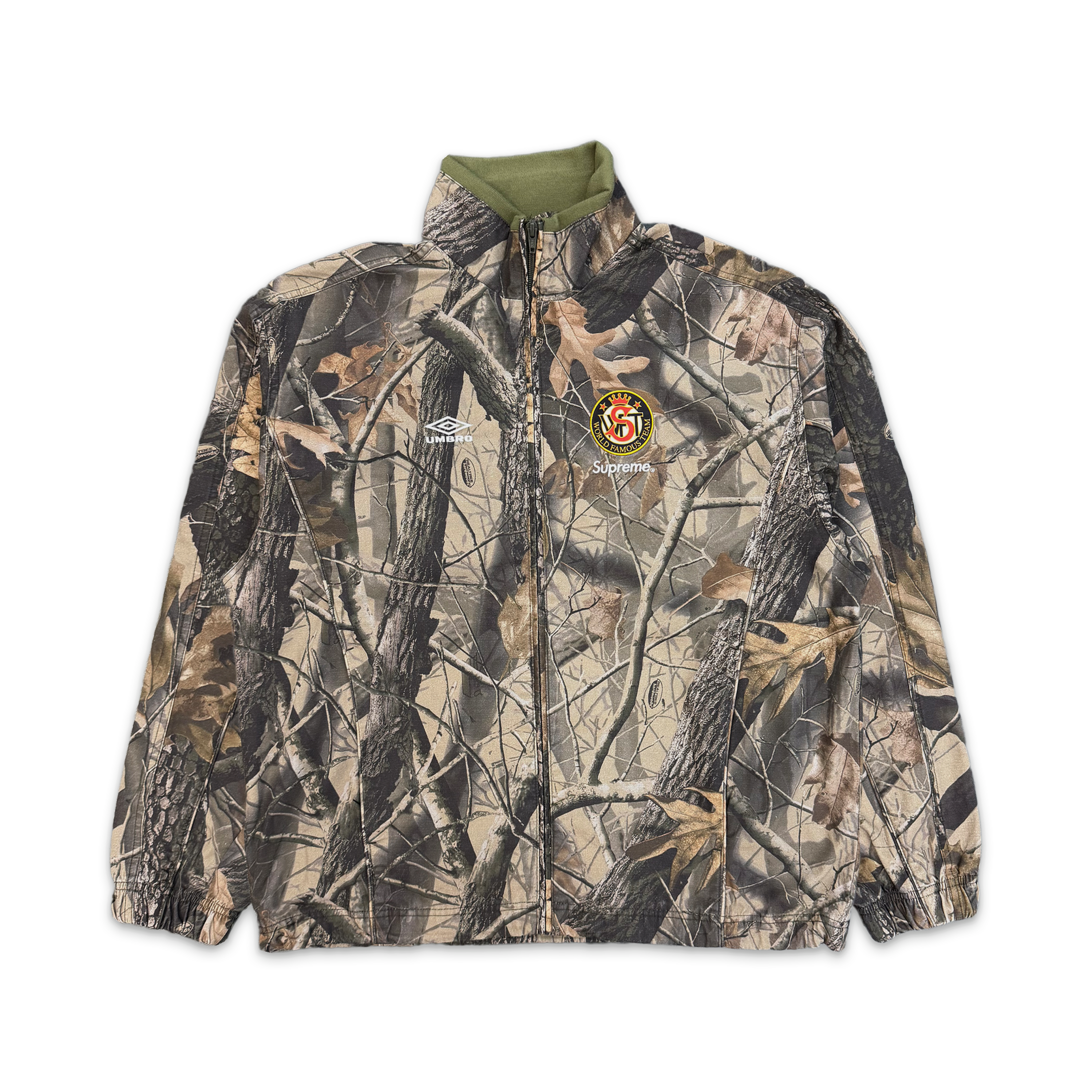 Supreme, x Umbro Cotton Ripstop Track Jacket SS26 "Realtree Hardwoods Camo"