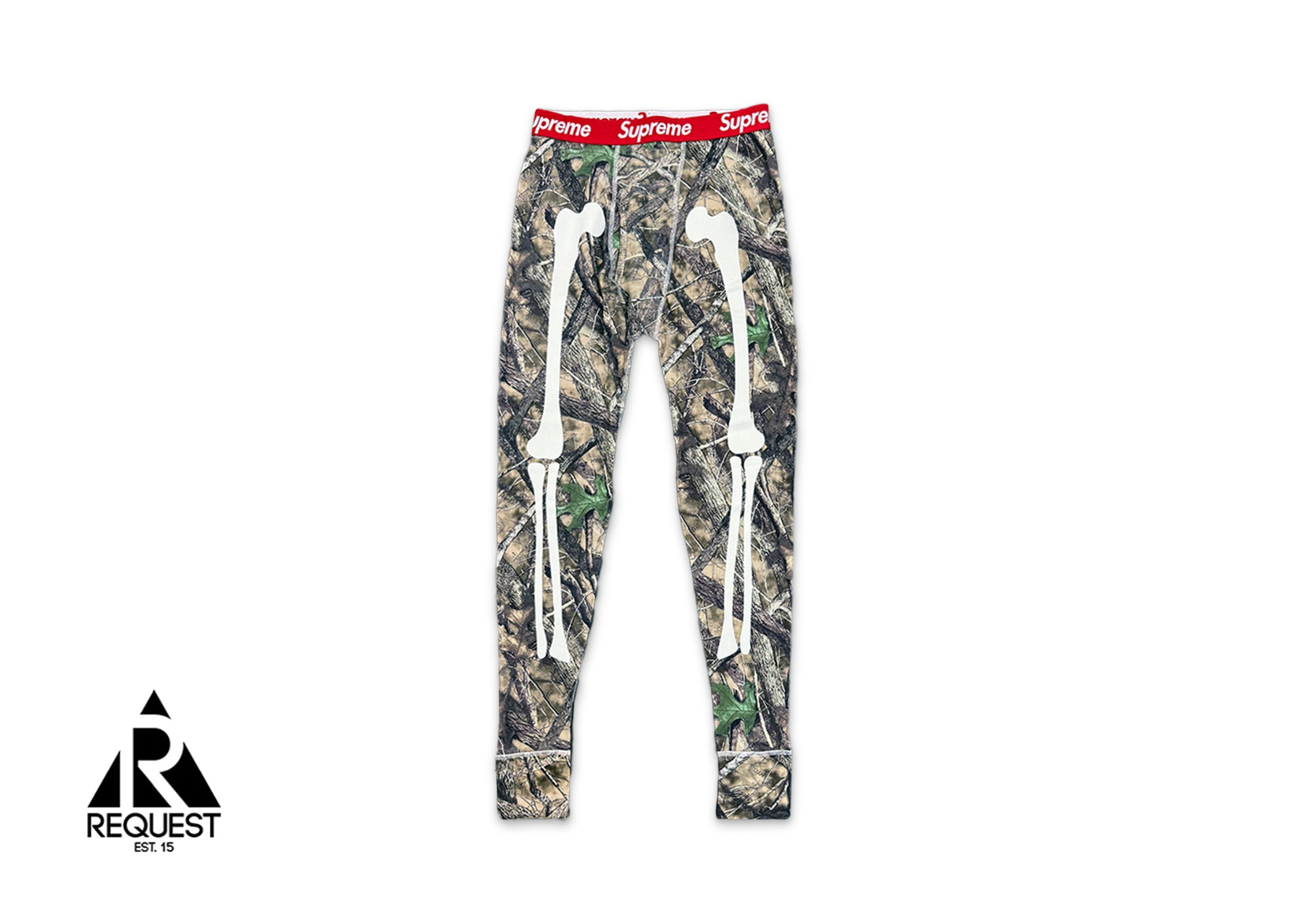 Hanes Bones Thermal Pant "Woodland Camo"