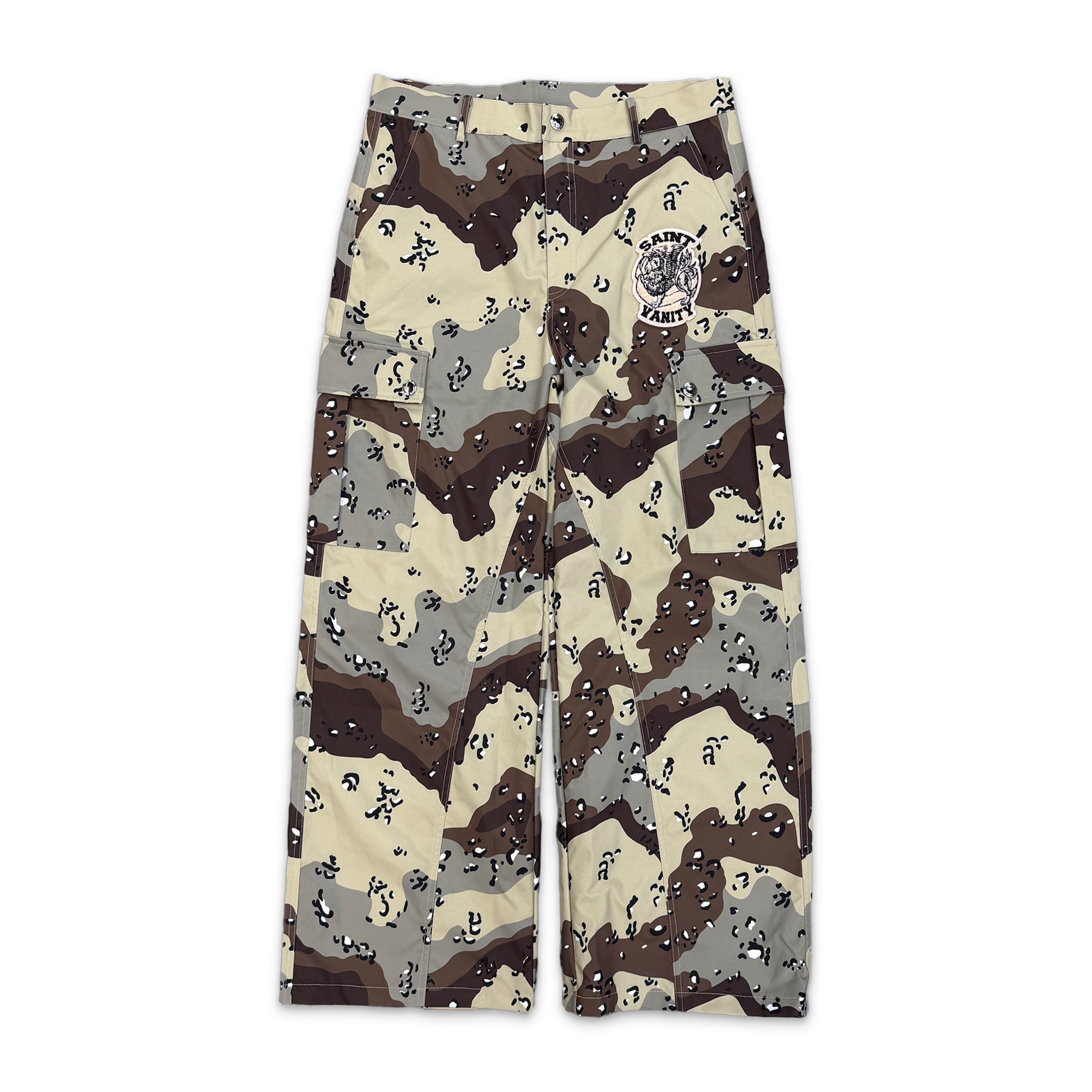 Nylon Cargo Pants "Desert Camo"