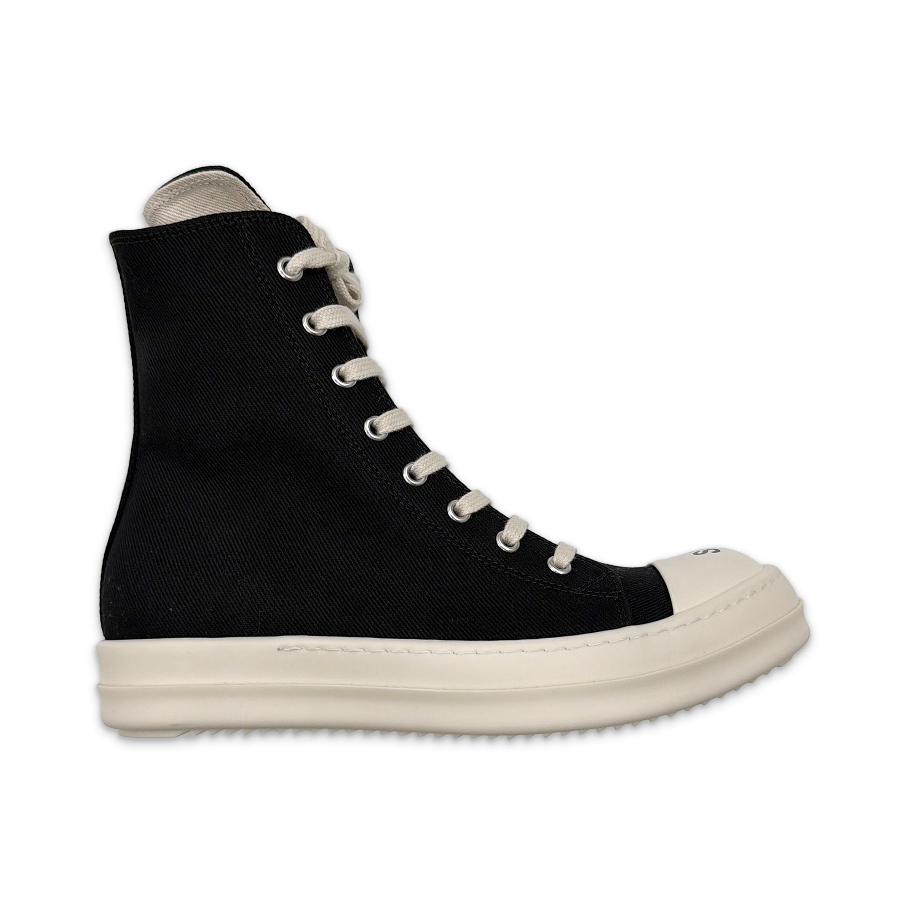 Rick Owens DRKSHDW, DRKSHDW Ramones High "Black Milk So C*nt"