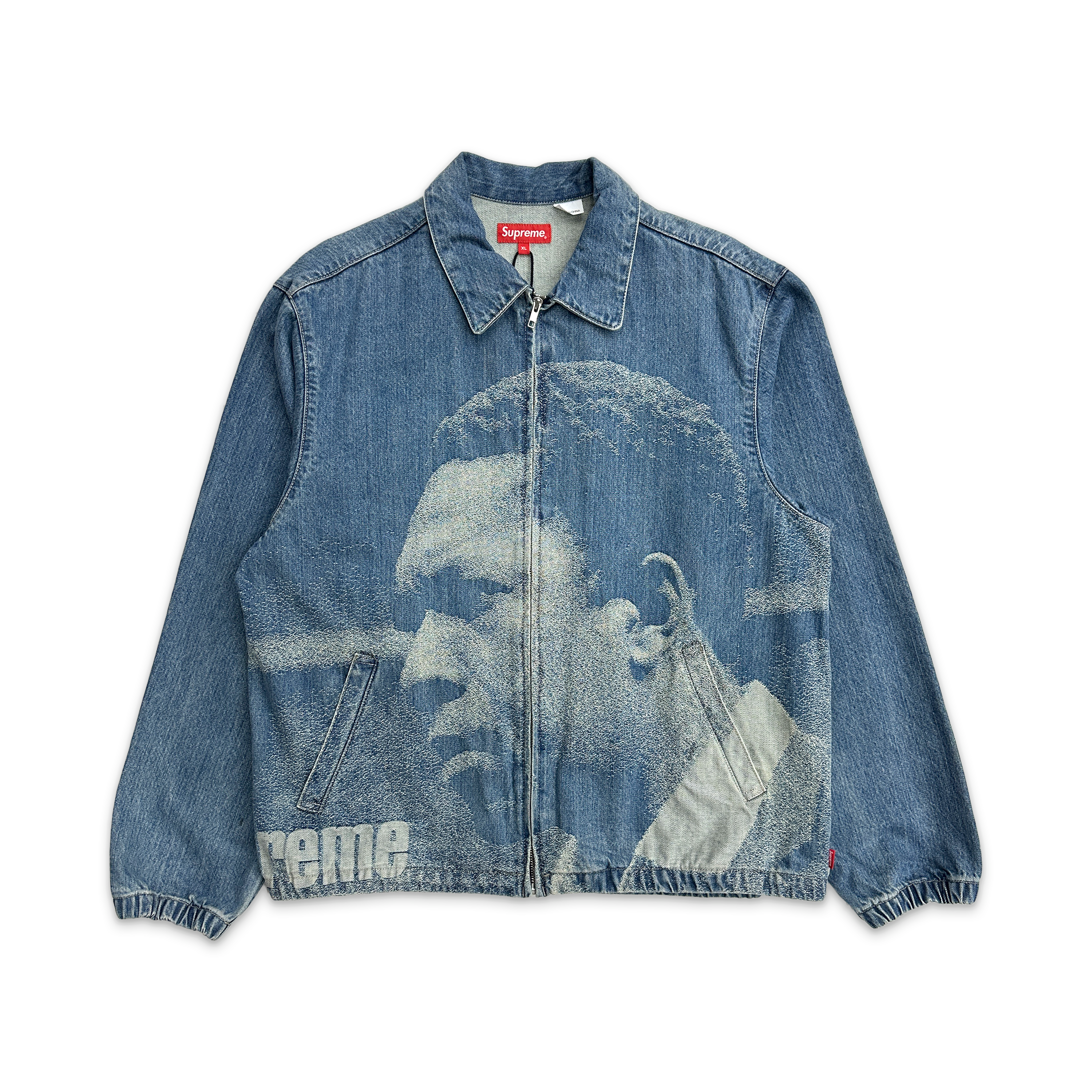 John Coltrane A Love Supreme Denim Harrington Jacket “Blue”