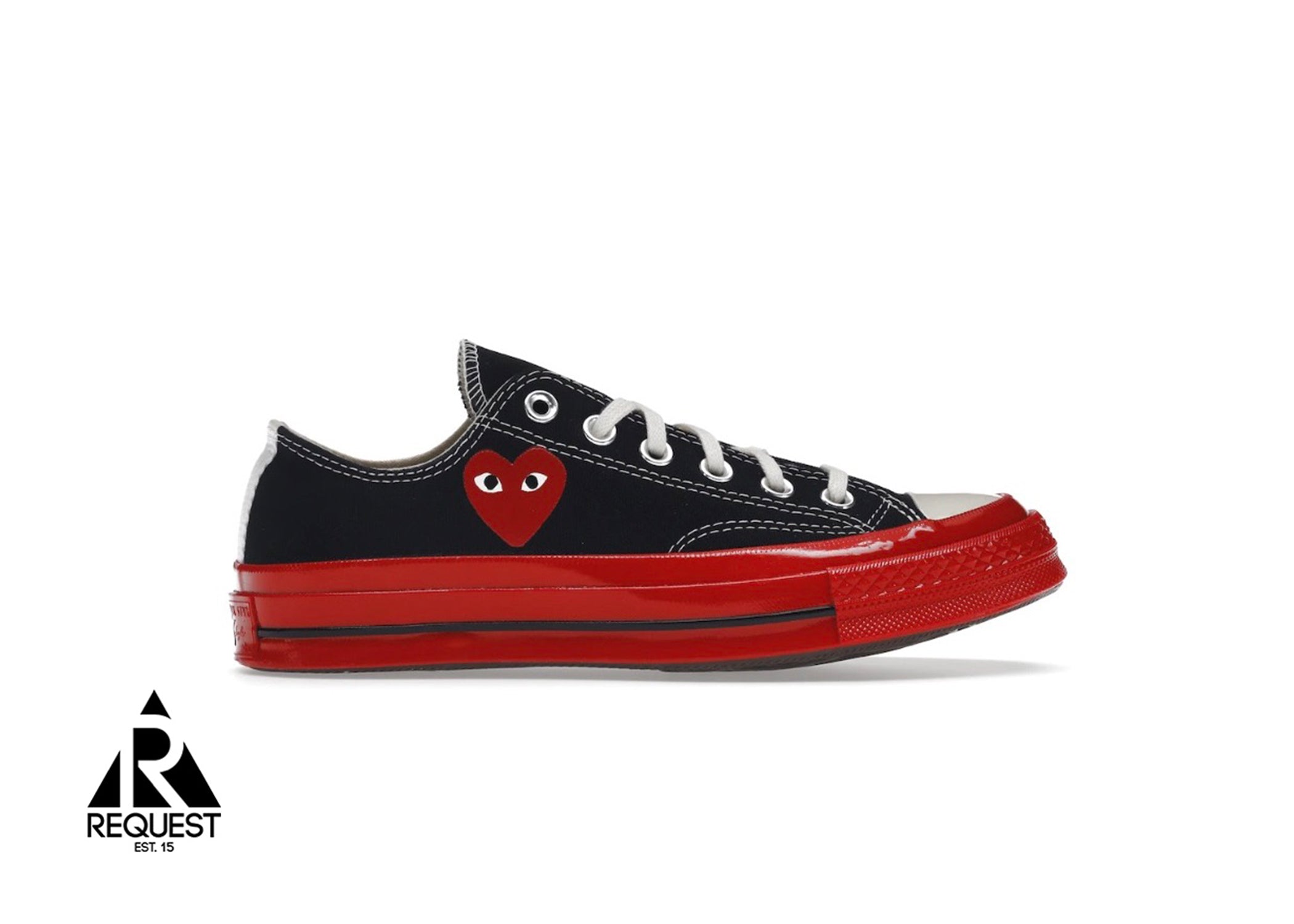 Converse Chuck Taylor All-Star 70s Ox "CDG Black Red Bottom"
