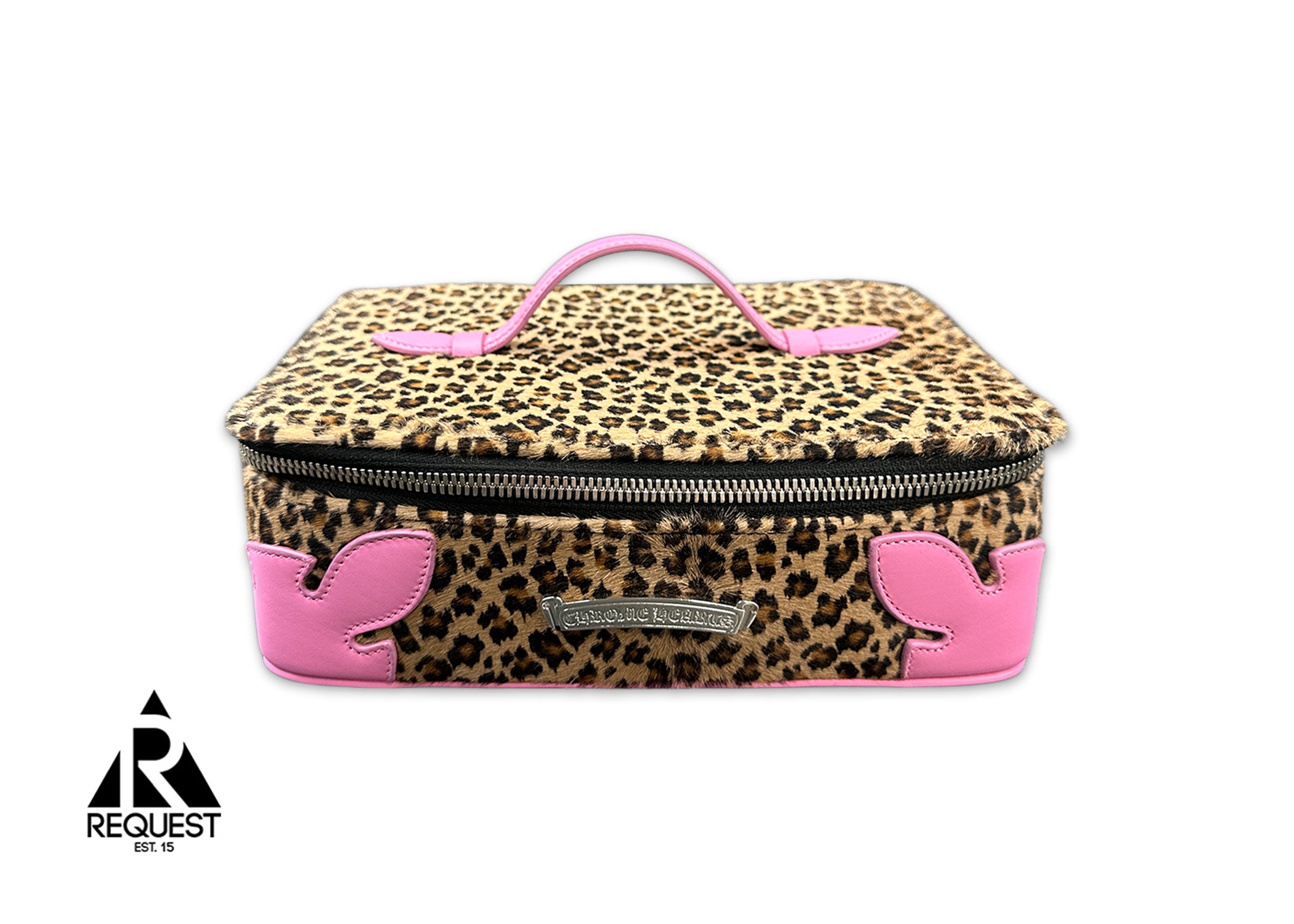 Chrome Hearts Jewelry Case "Leopard & Pink"