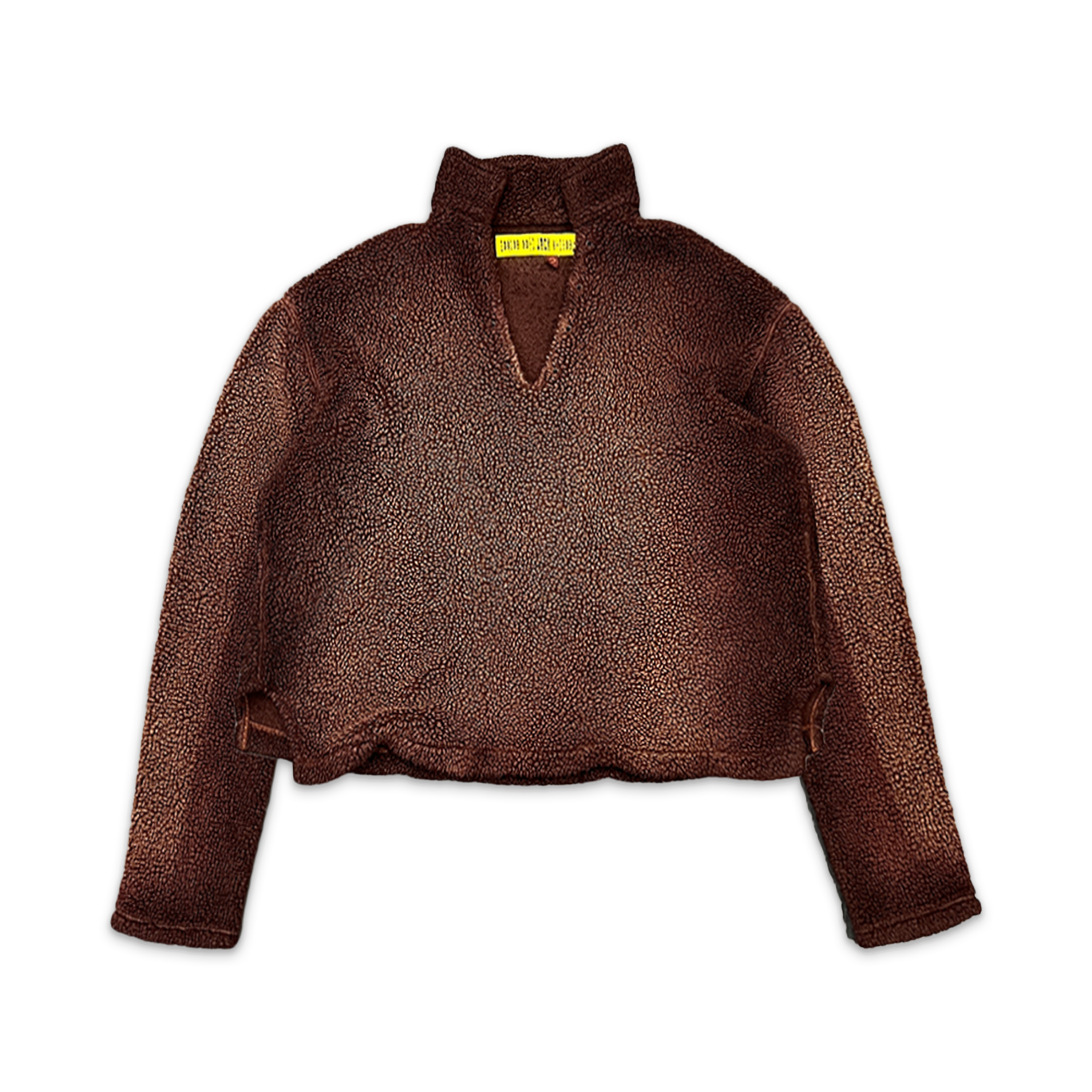 Cactus Plant Flea Market (CPFM), Cactus Plant Flea Market X Cactus Jack Cowboy Fleece Pullover "Brown"