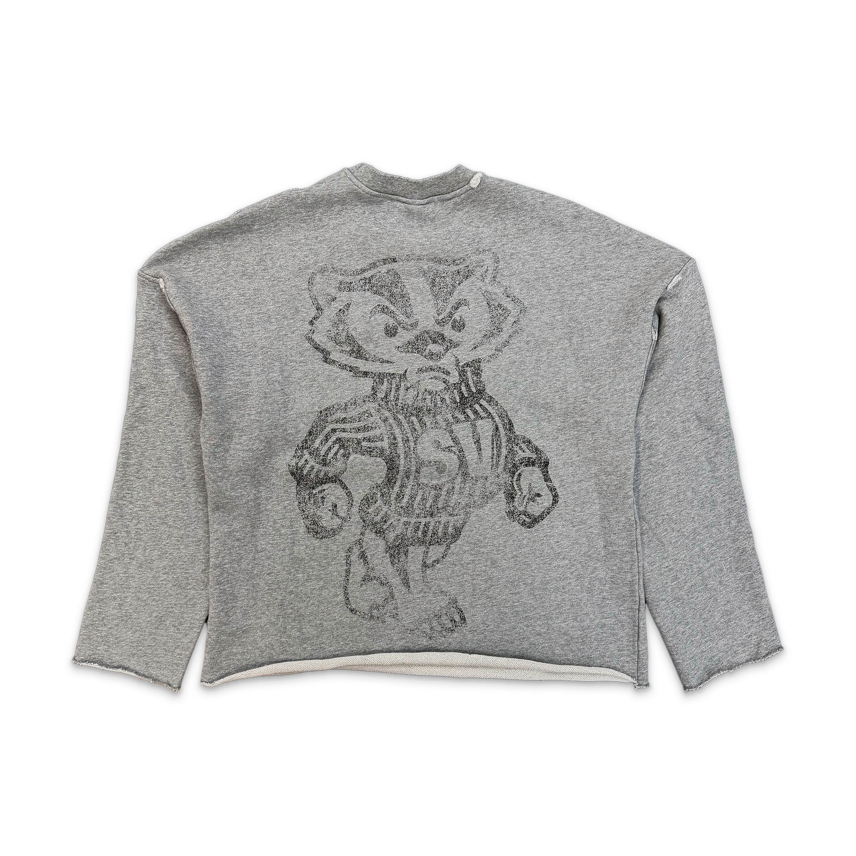Saint Vanity, Badger Crewneck "Black/Grey"