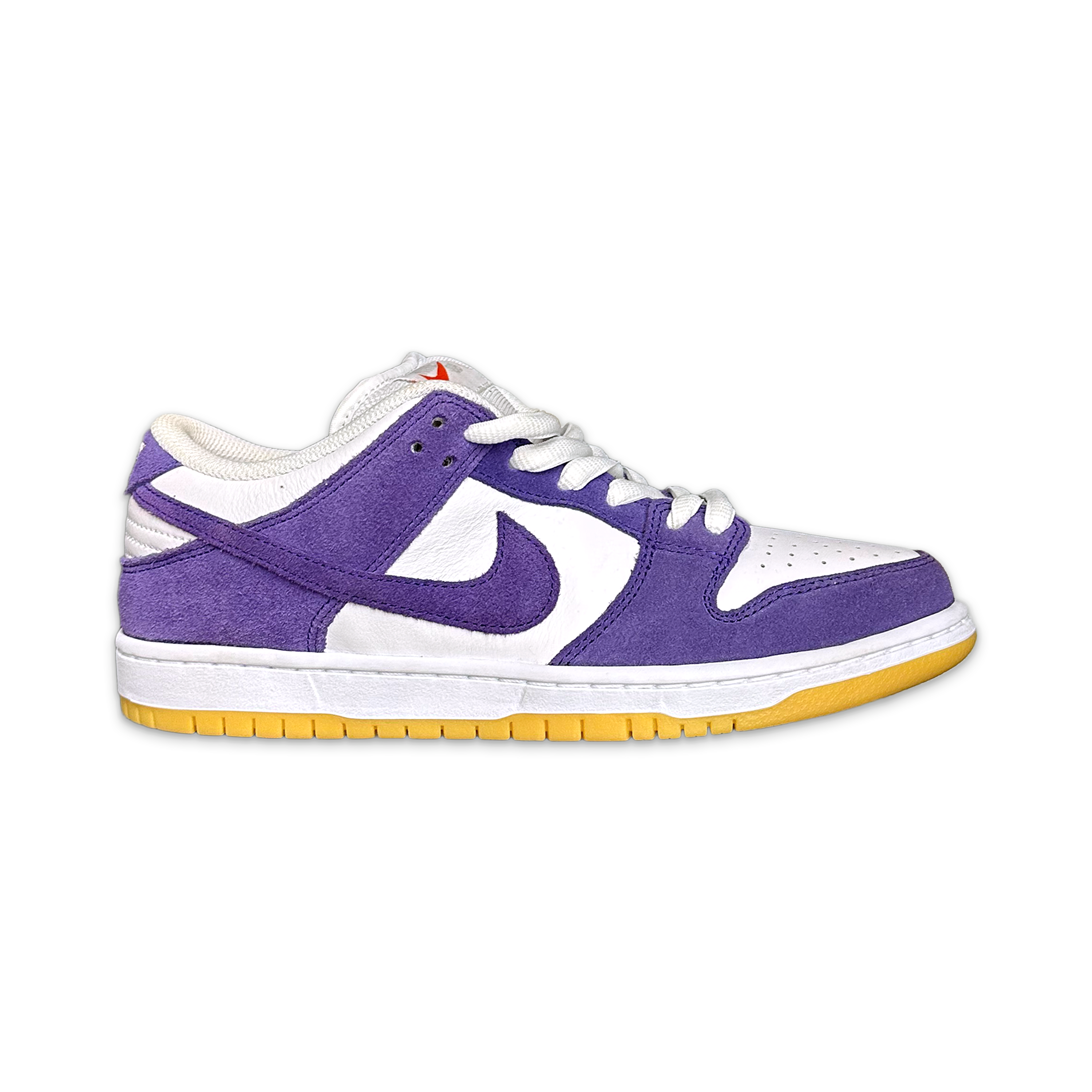 Nike, SB Dunk Low Pro ISO "Orange Label Court Purple"