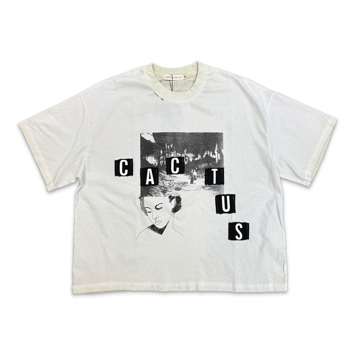Cactus Patch Tee "Cream"