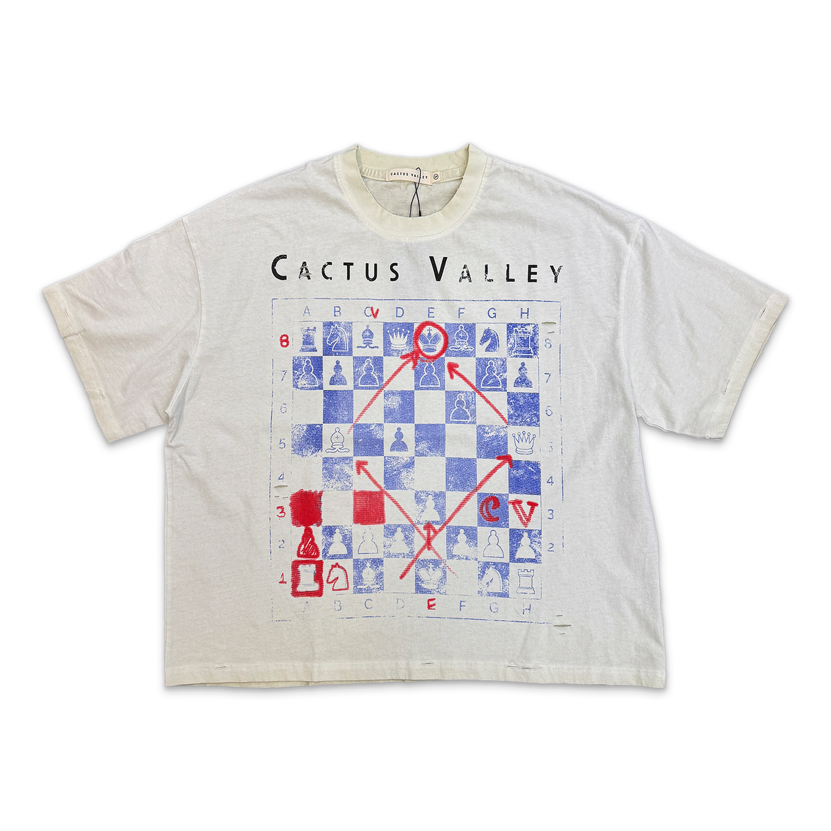 Chess Tee "Cream"