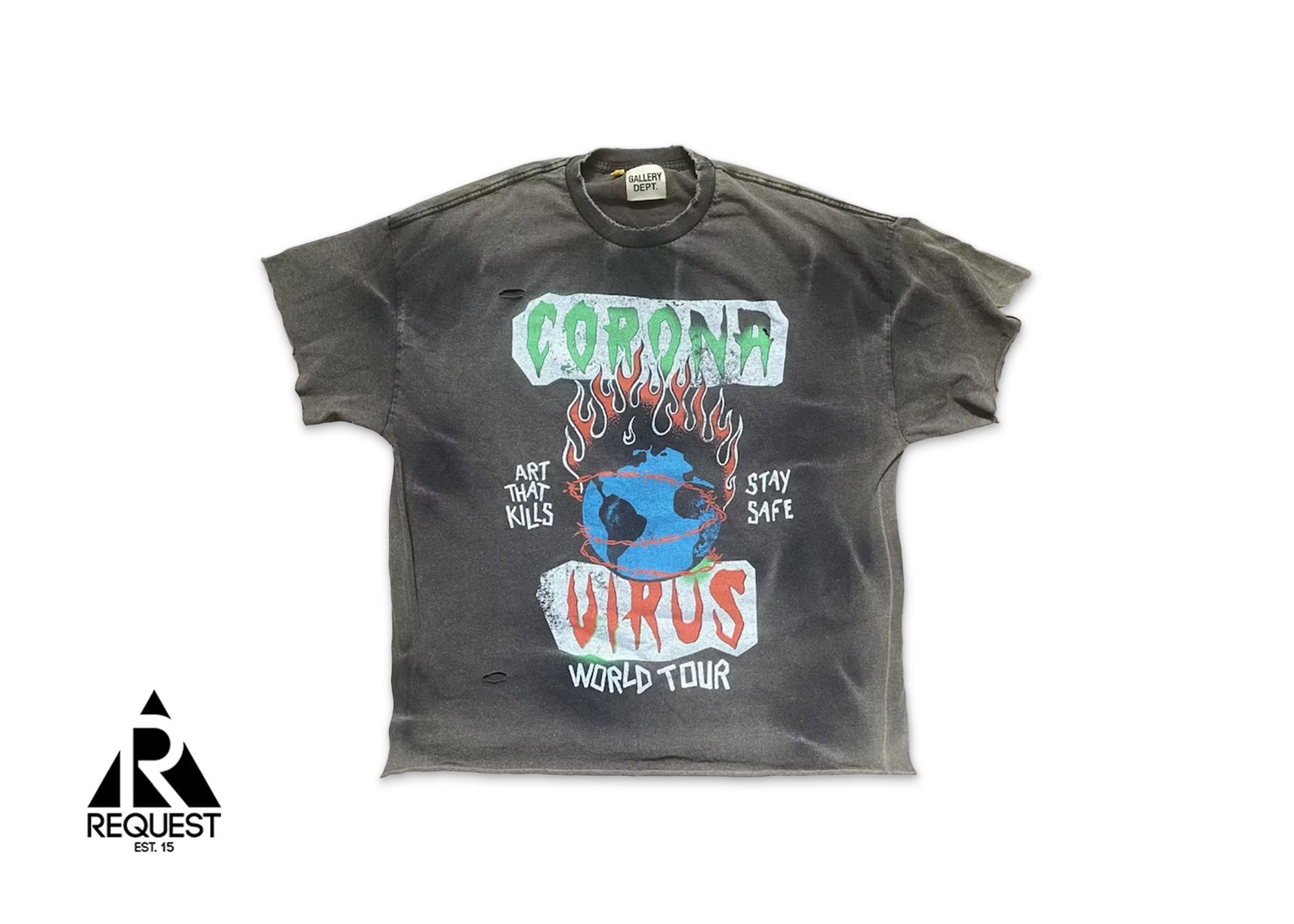 Gallery Dept. ATK Corona Tour Tee "Black"