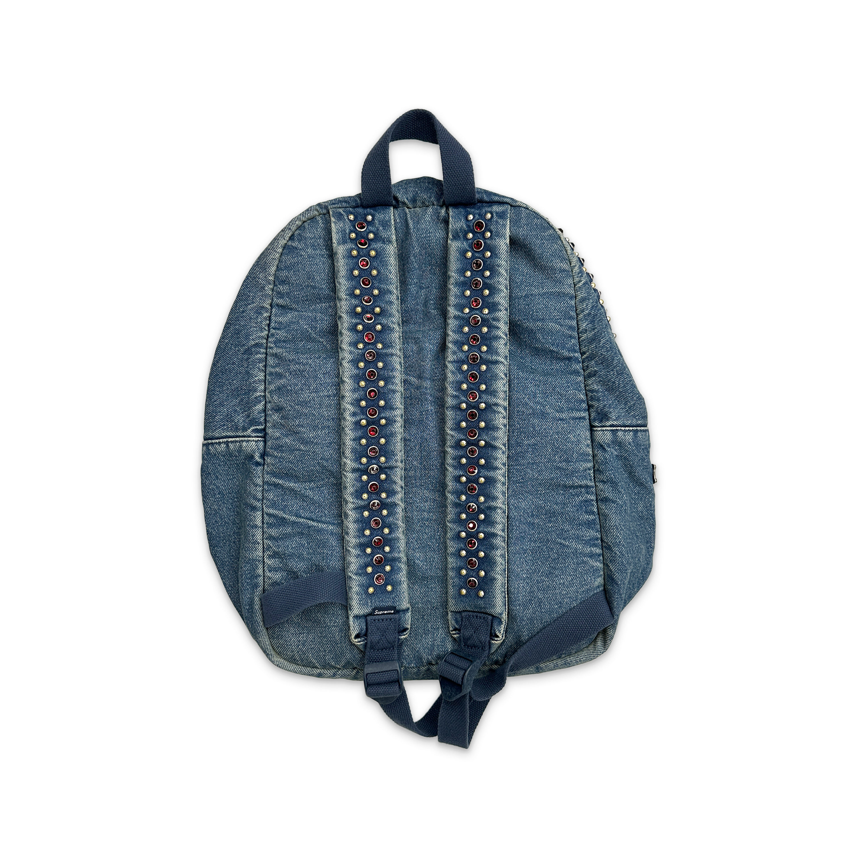 Supreme, B.B. Simon Denim Backpack "Washed Indigo"