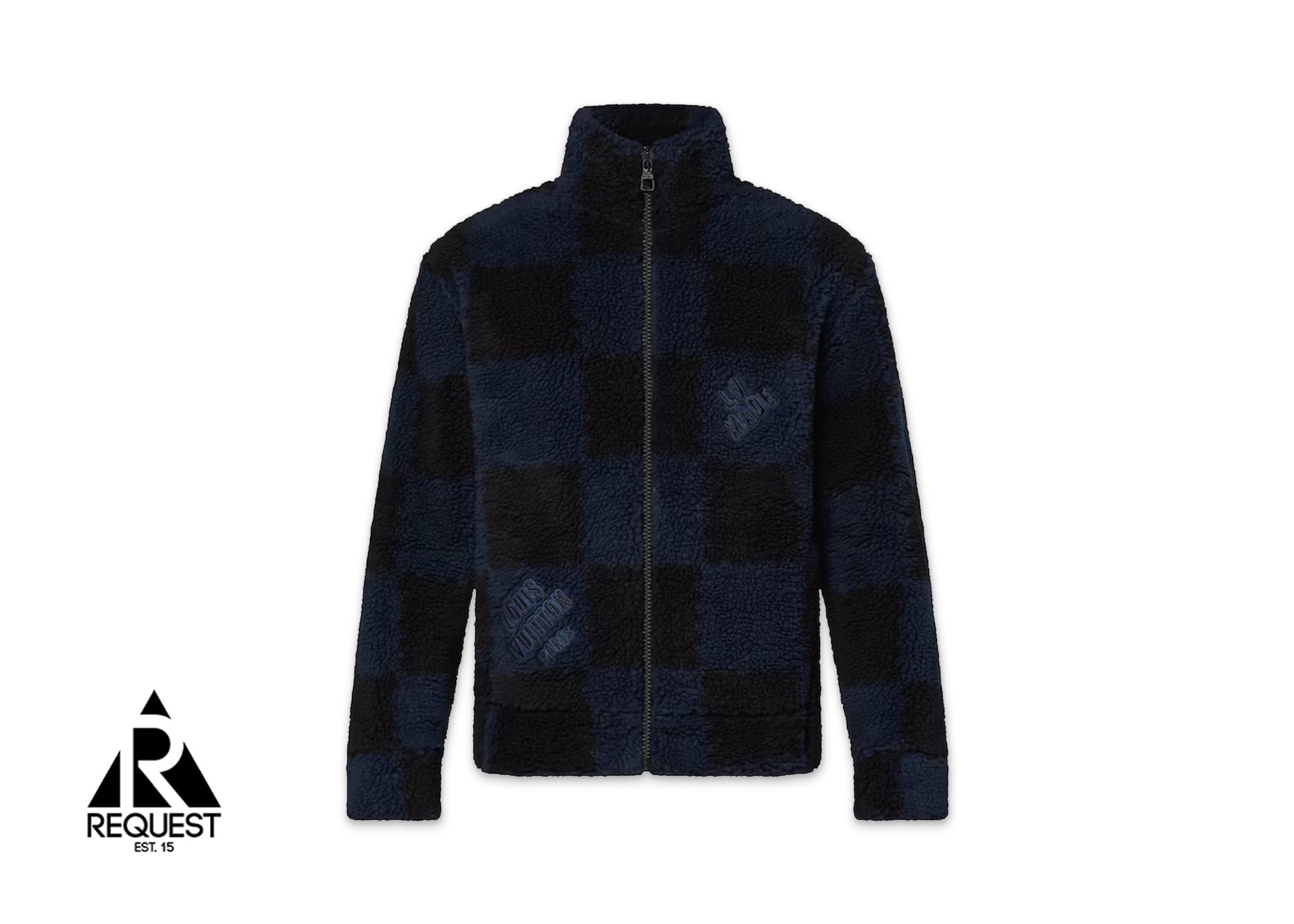 Louis Vuitton Nigo Sherpa Jacket "Dark Ocean"