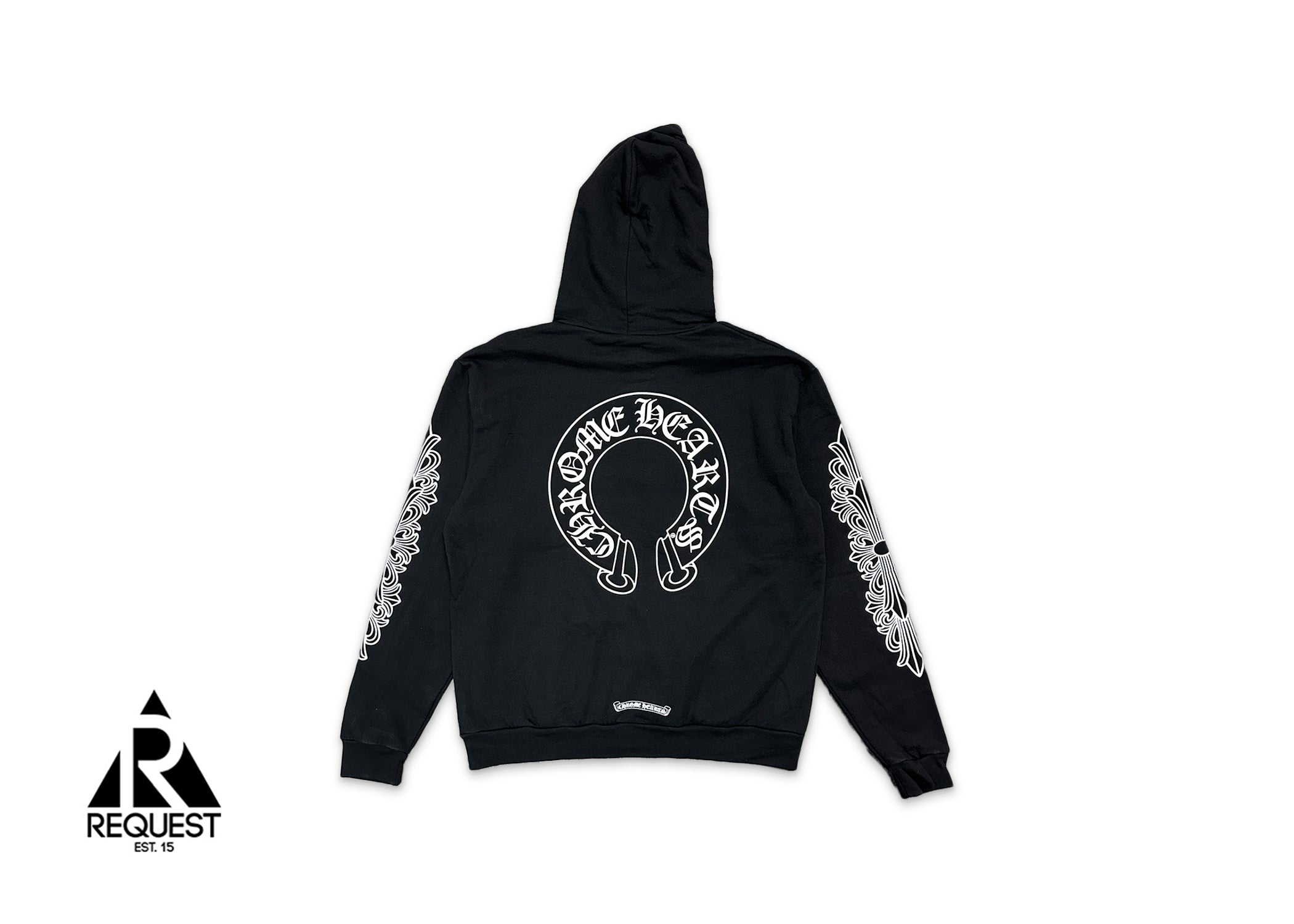 Horseshoe Pullover Hoodie "Black"