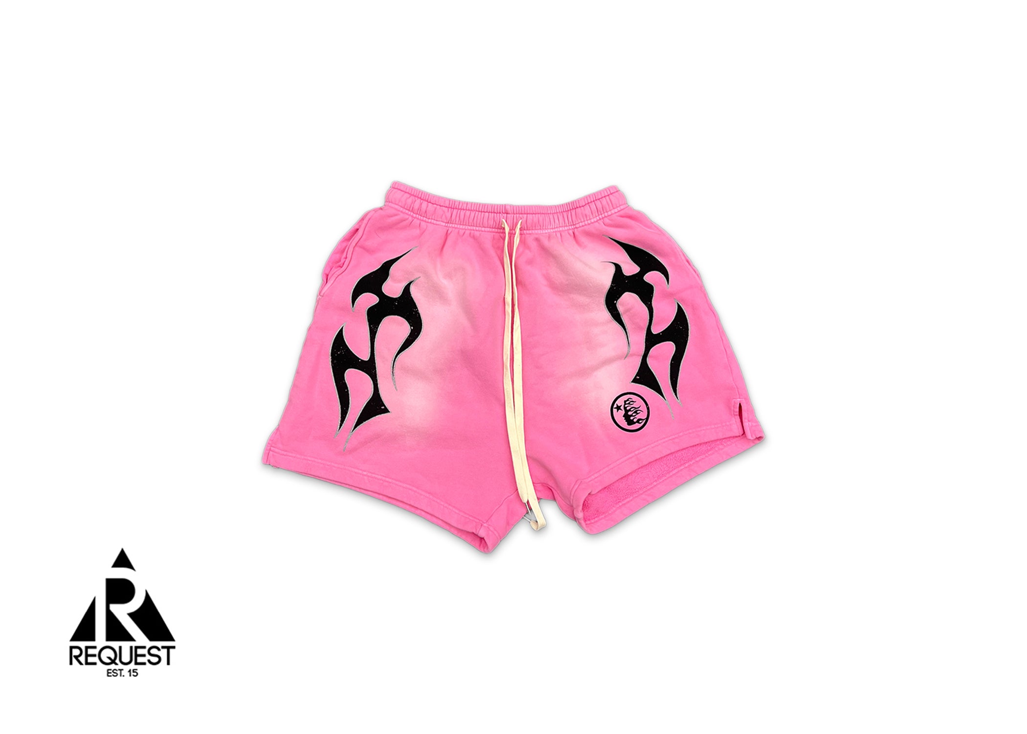 HellStar Flame Shorts "Pink"